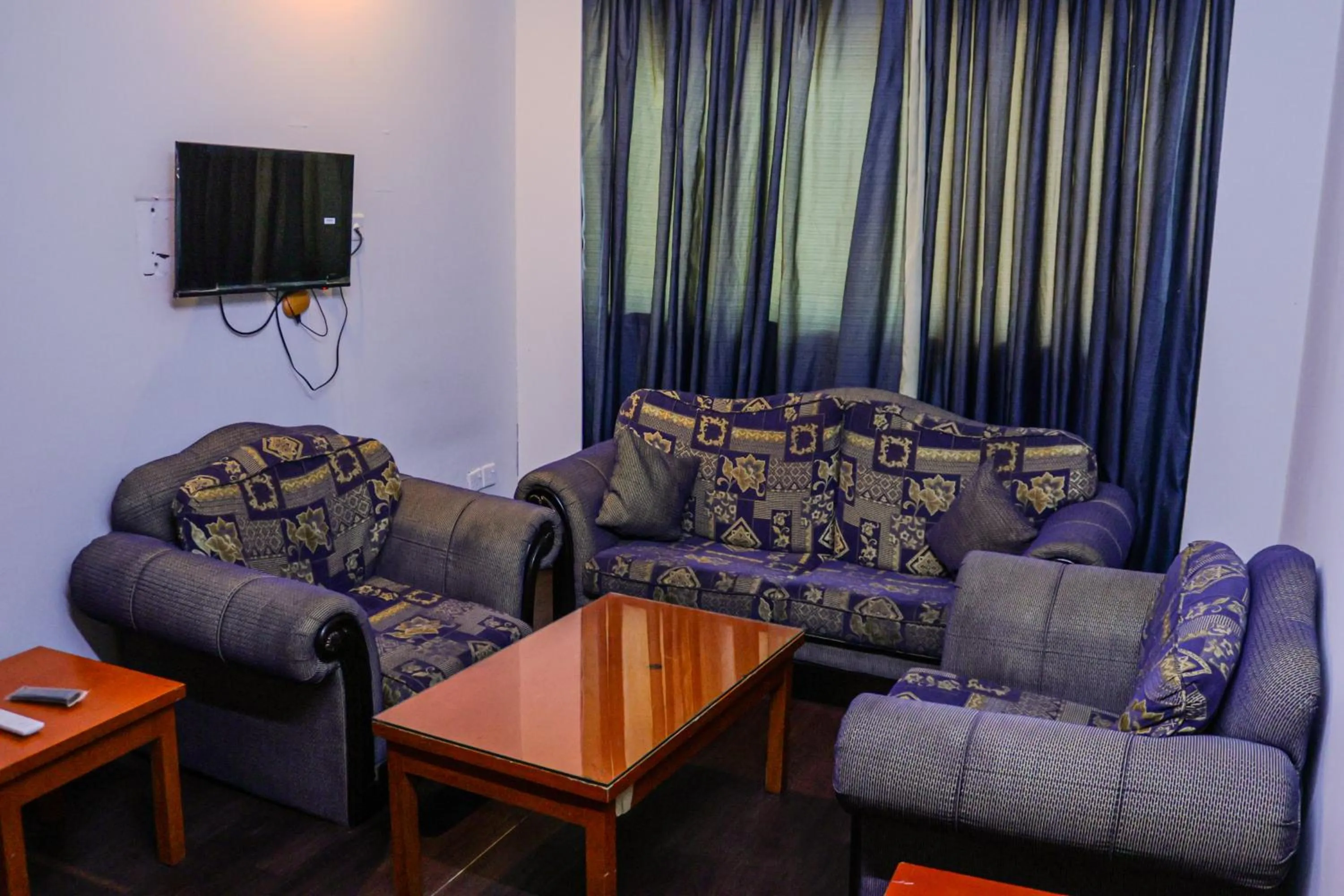 Living room in BOONMAX Hotel