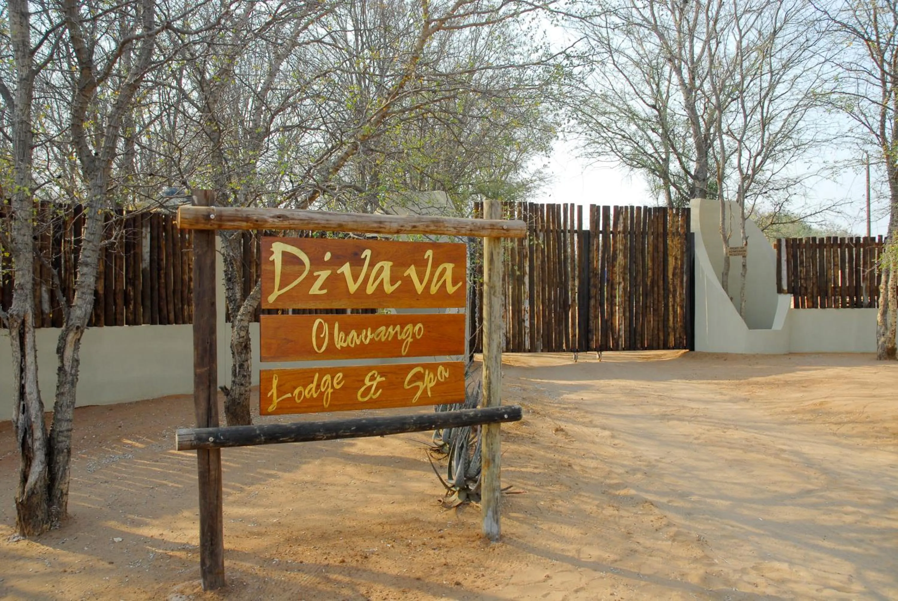Facade/entrance in Divava Okavango