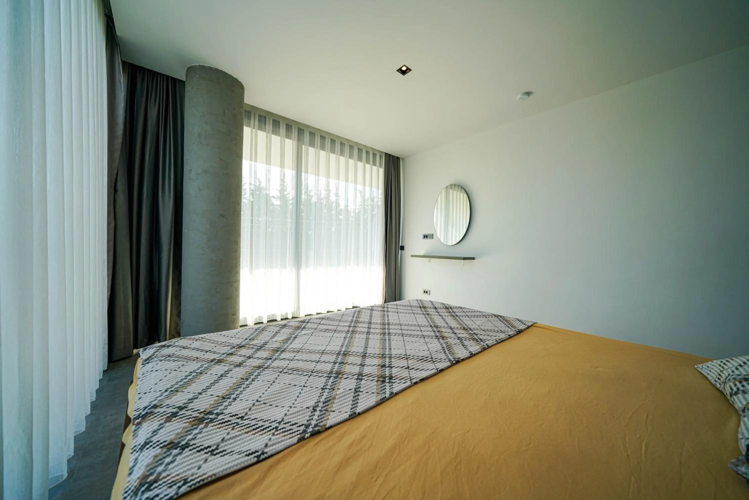 Bed in The Ni Villas Akyarlar - Bodrum