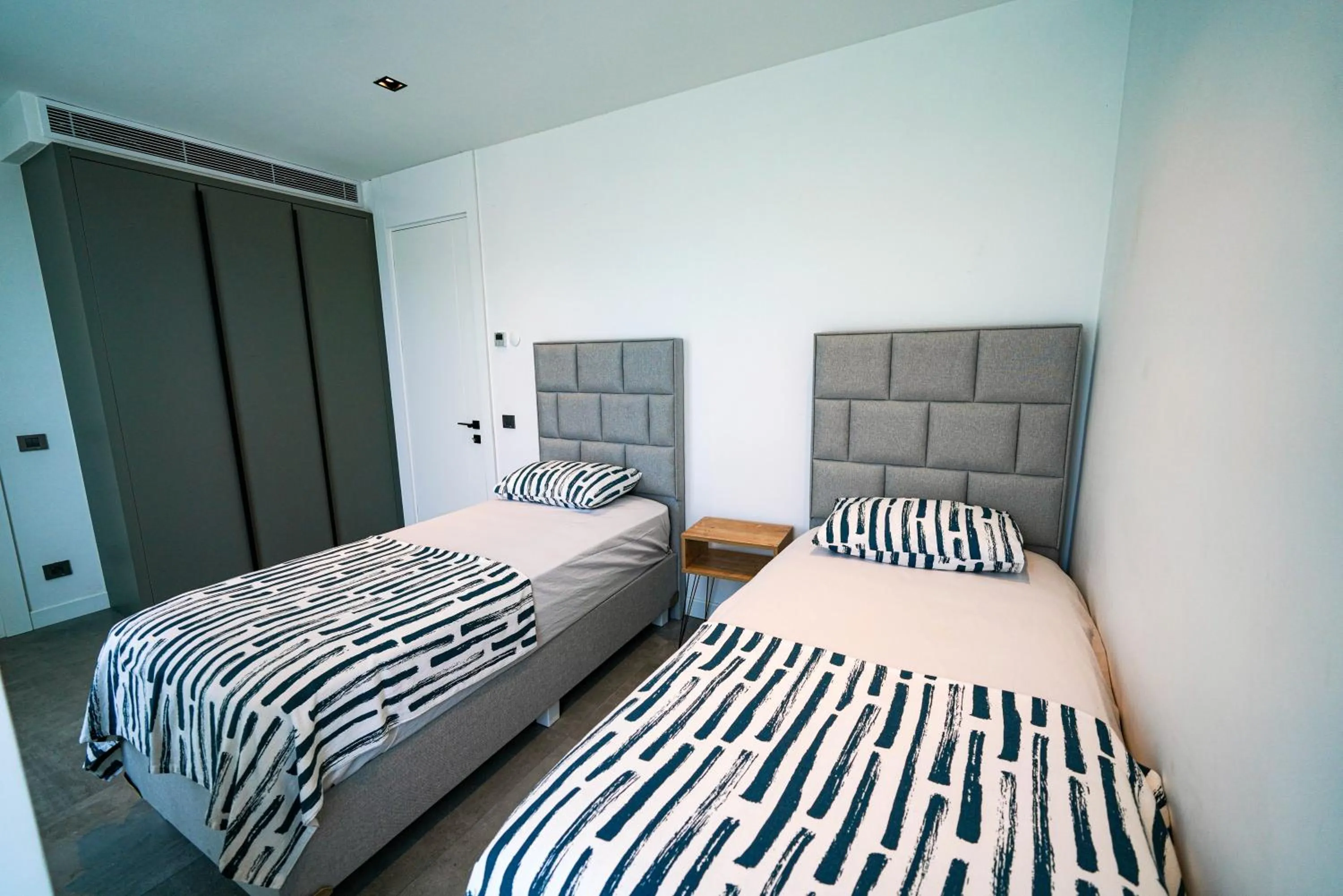 Bed in The Ni Villas Akyarlar - Bodrum