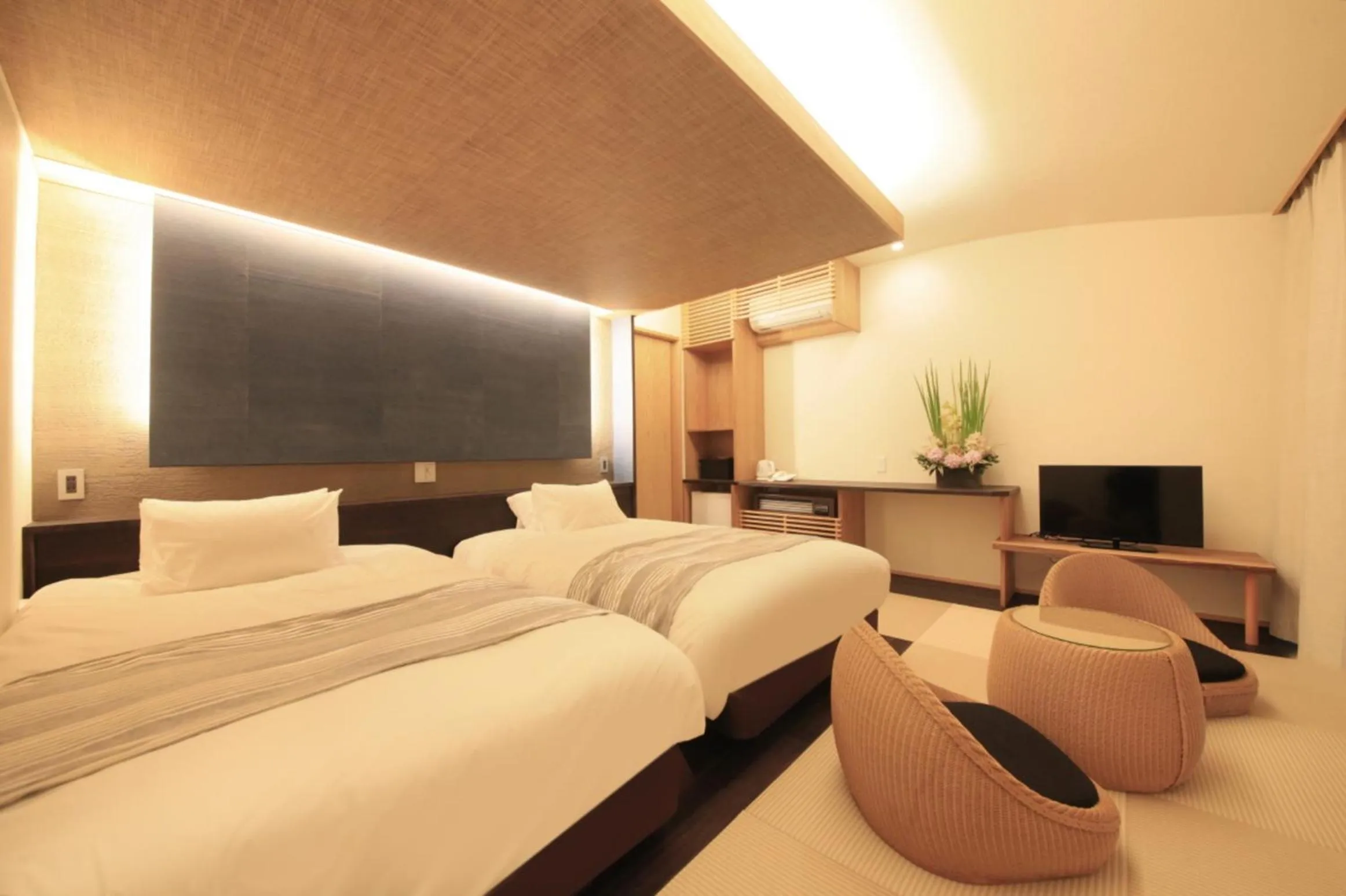 Bed in 湯宿みゆきYuyado Miyuki