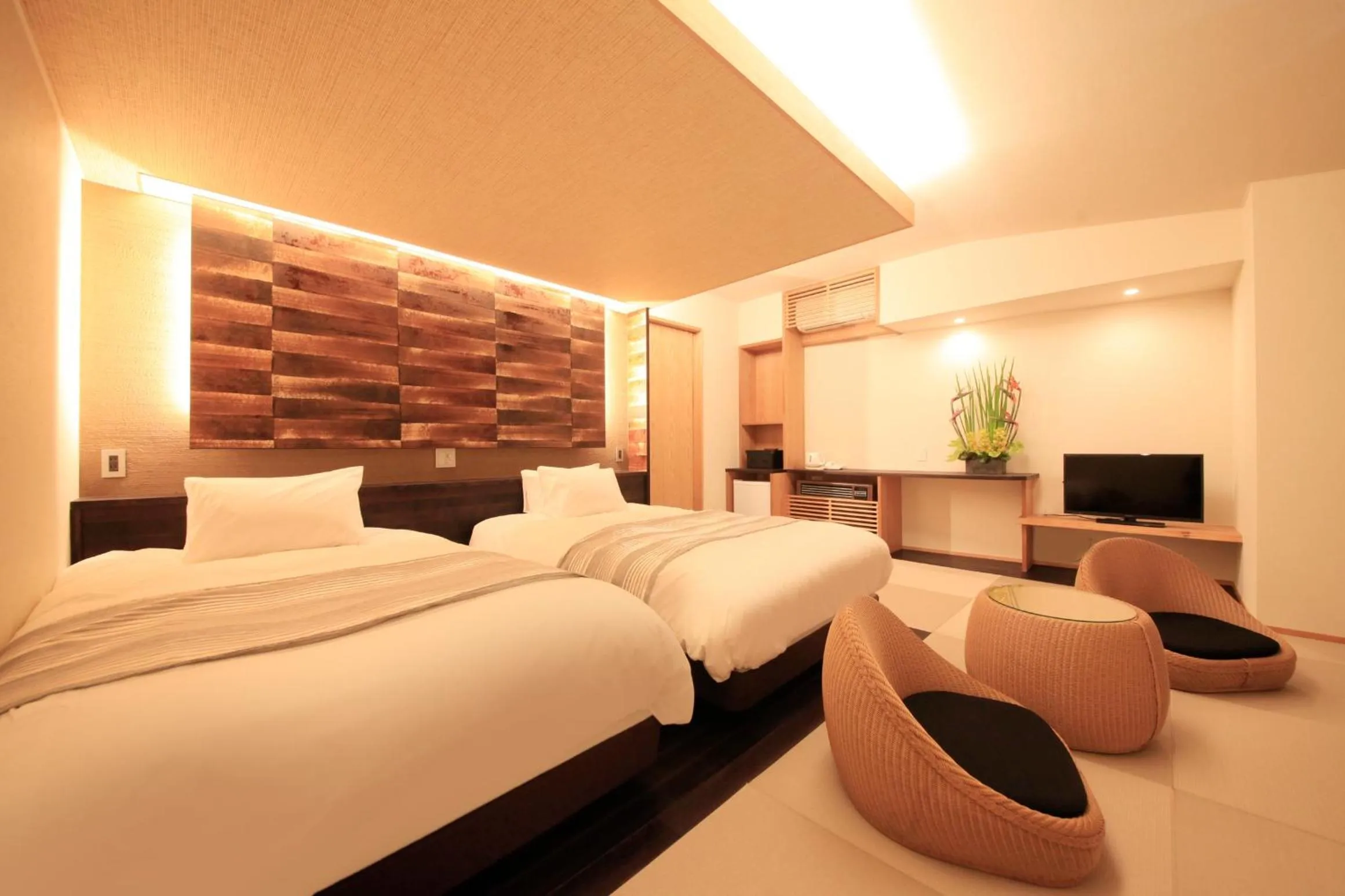 Bed in 湯宿みゆきYuyado Miyuki