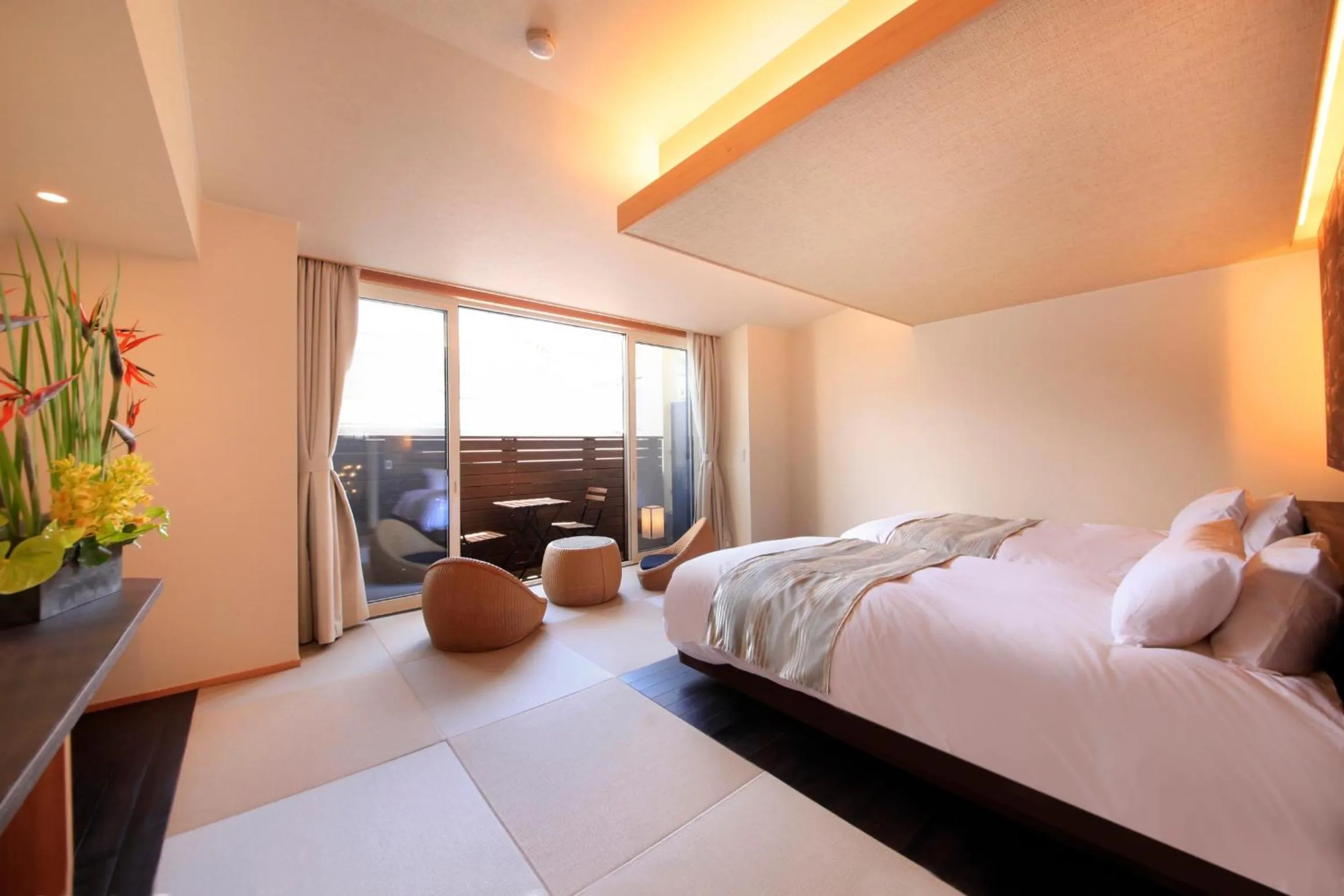 Bed in 湯宿みゆきYuyado Miyuki