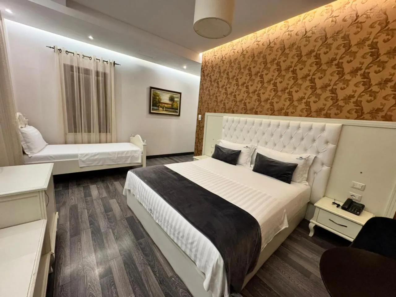 Bed in Hotel Vila Zeus