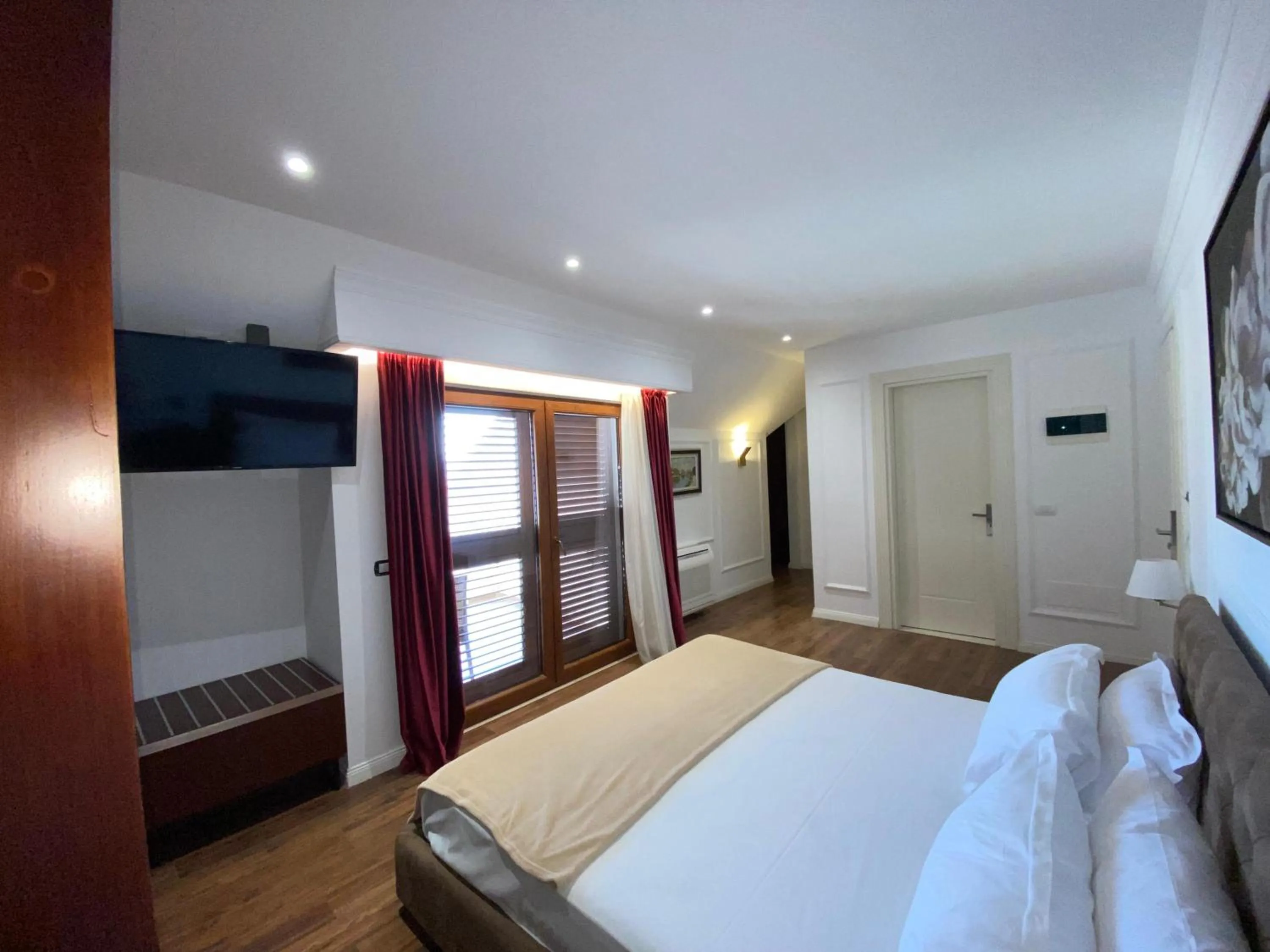 Bed in Hotel Vila Zeus