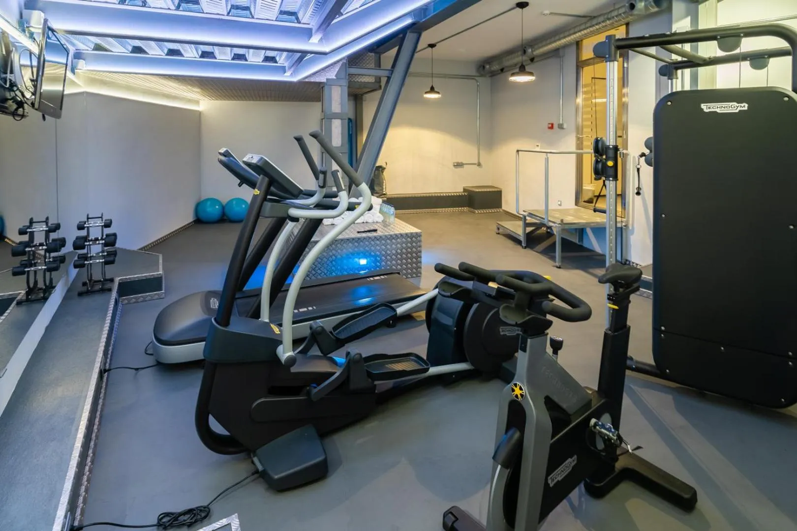 Fitness centre/facilities in Hotel Selu