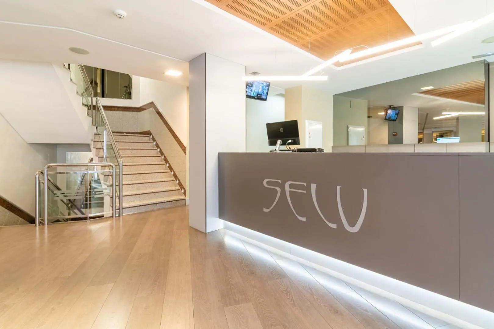 Property logo or sign in Hotel Selu