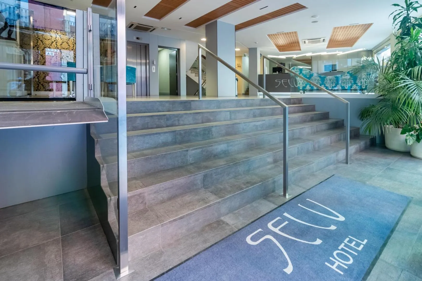 Lobby or reception in Hotel Selu