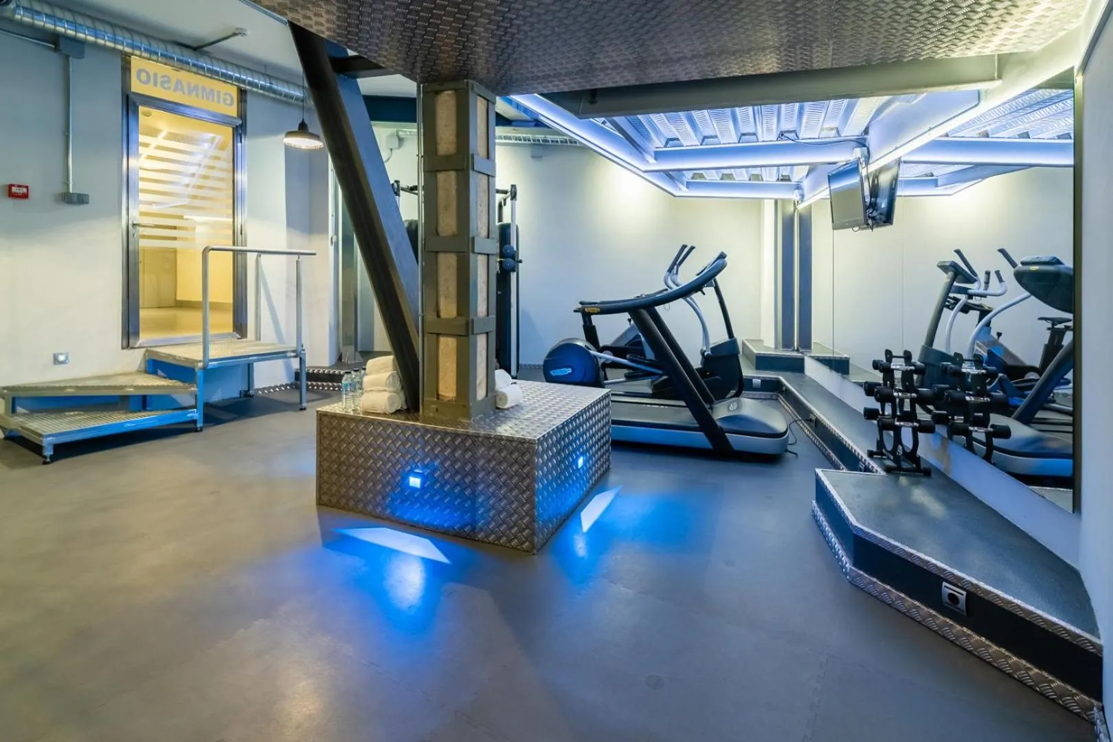 Fitness centre/facilities in Hotel Selu