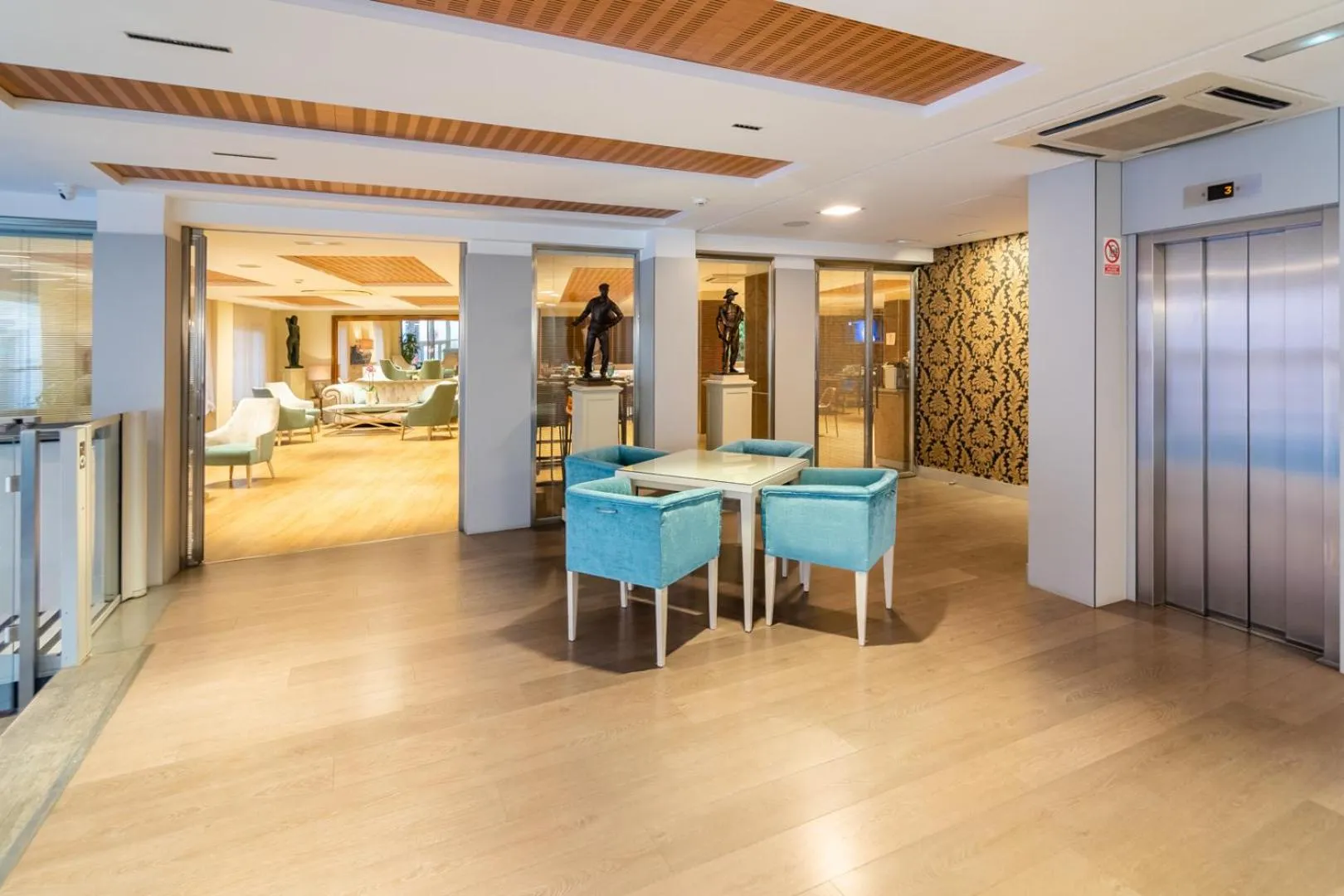 Lobby or reception in Hotel Selu