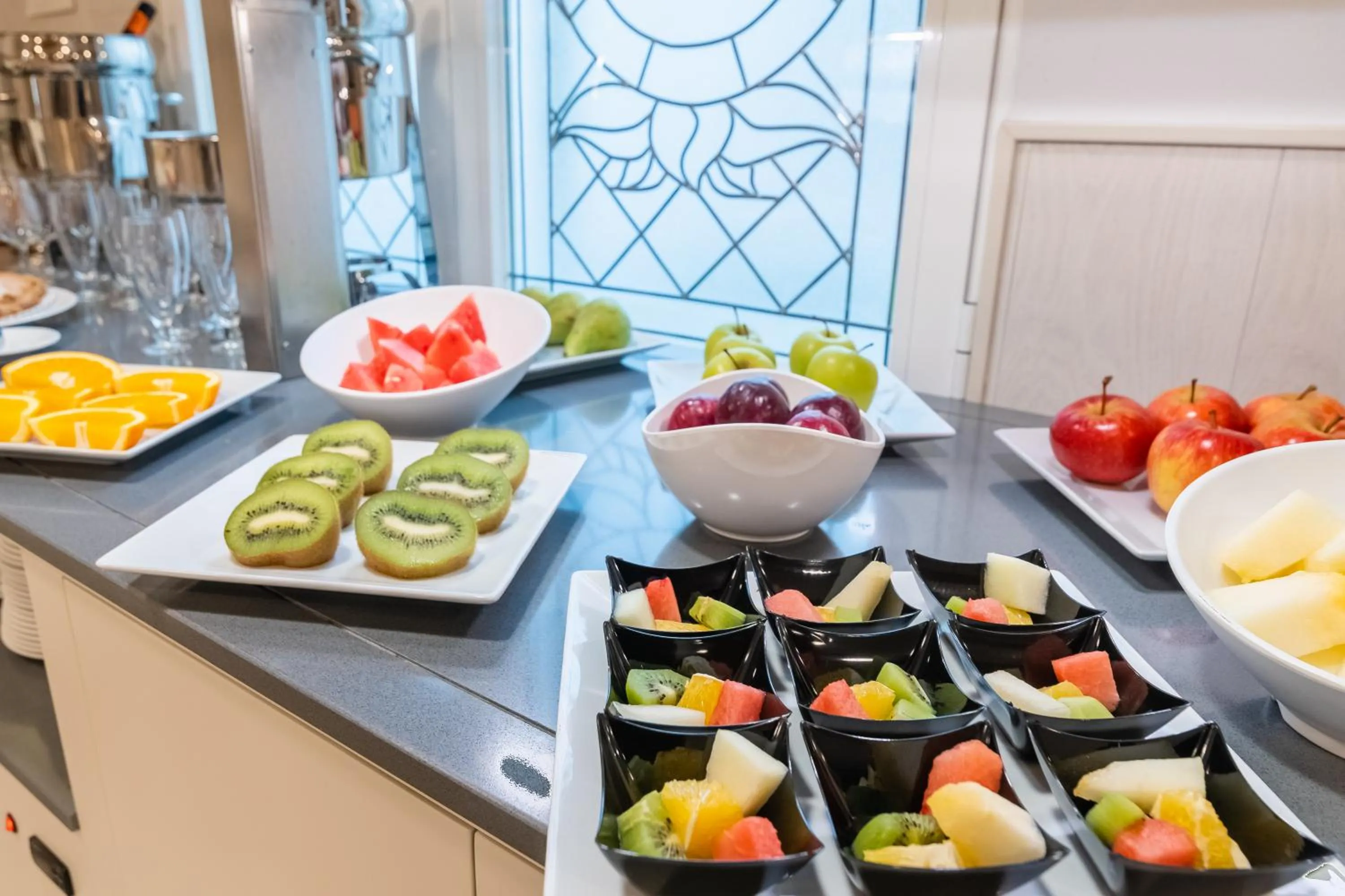 Buffet breakfast in Hotel Selu