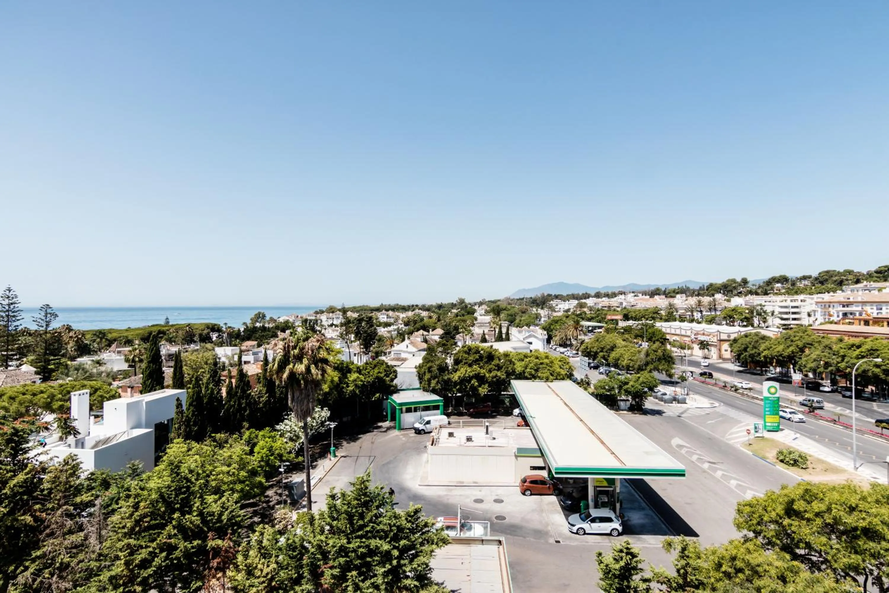 City view in Guadalpin Suites