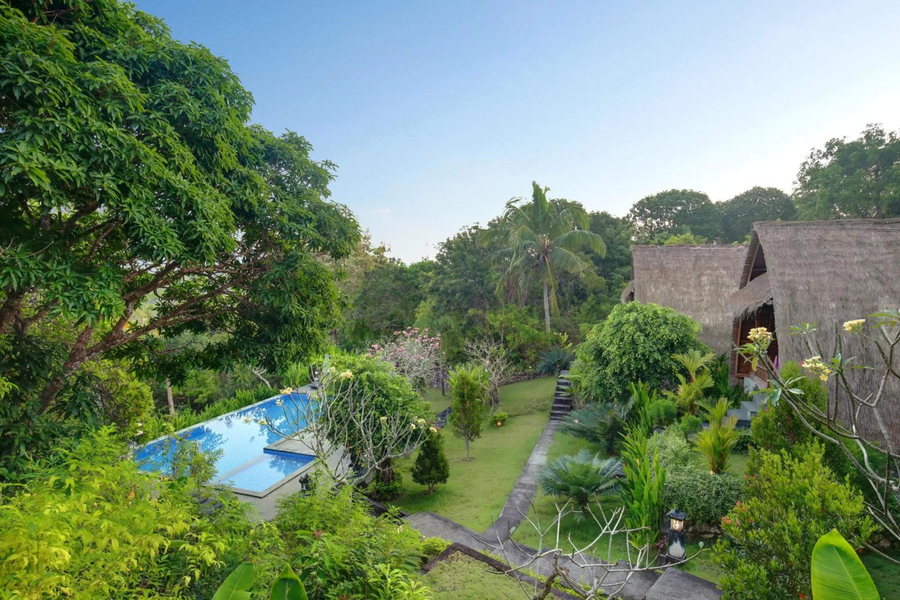 Garden view in BB Resort Villa and Spa