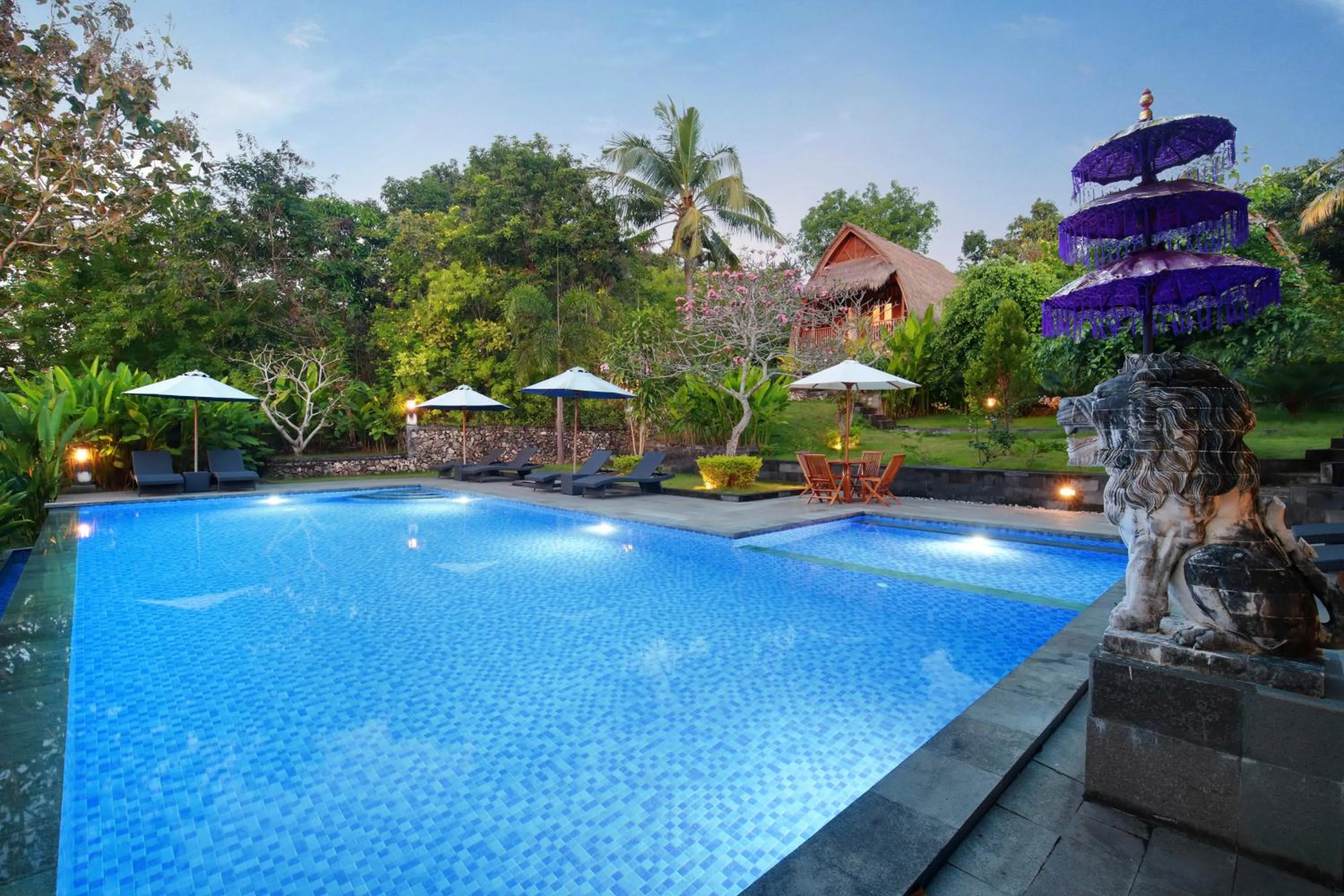 Garden view in BB Resort Villa and Spa