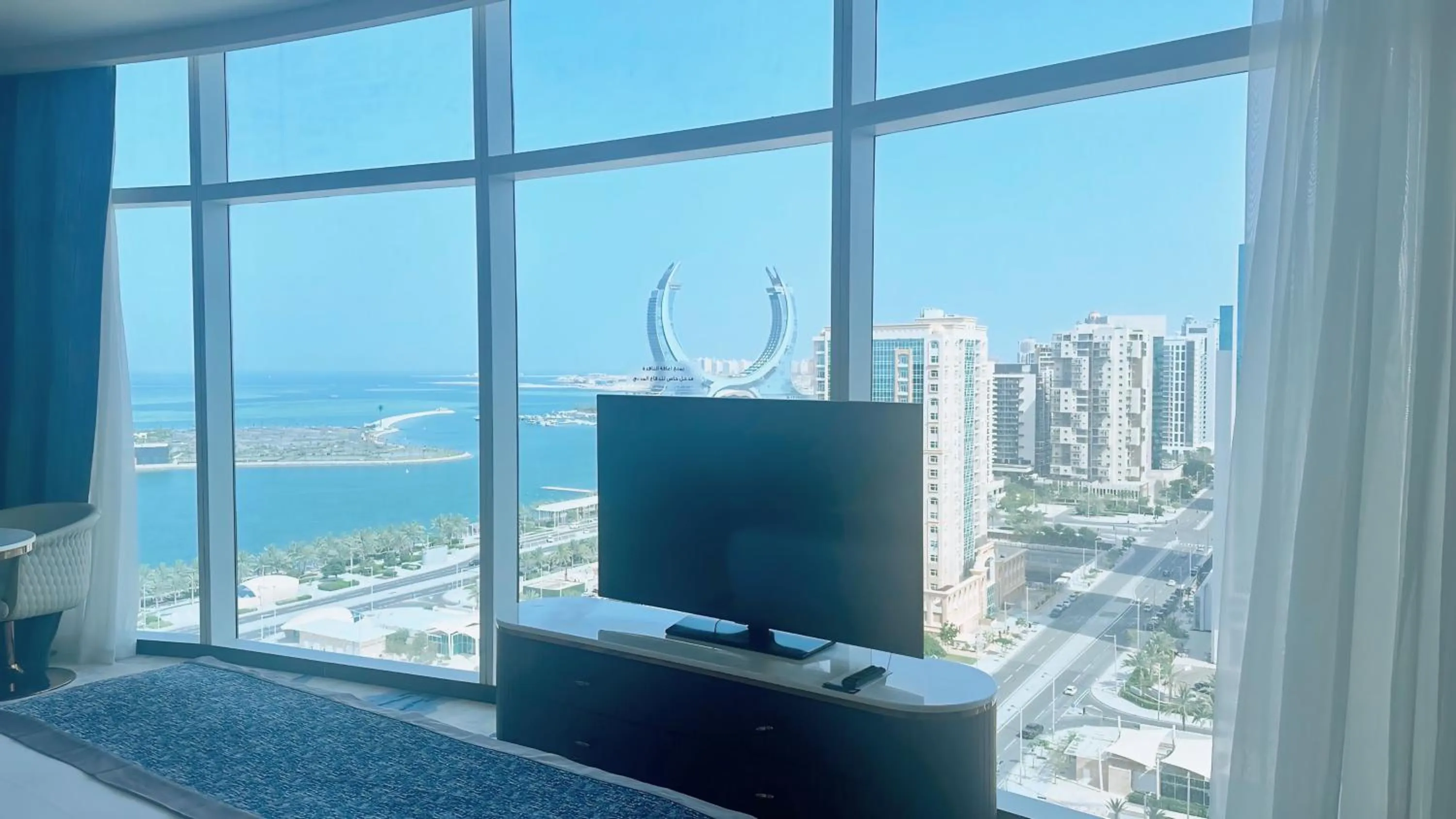 Sea view in Century Marina Hotel - Lusail