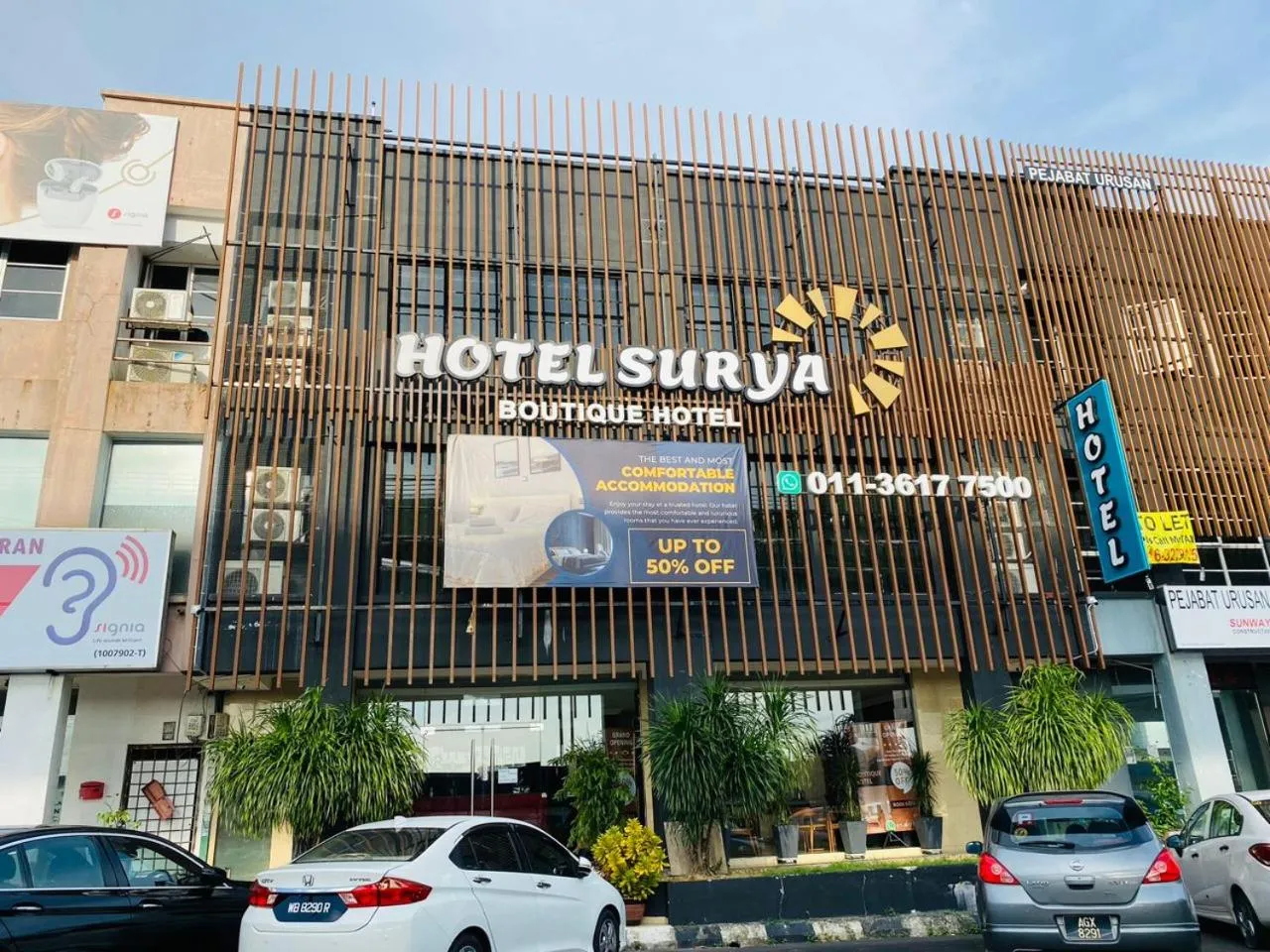 Property building in Surya Boutique Hotel Klang