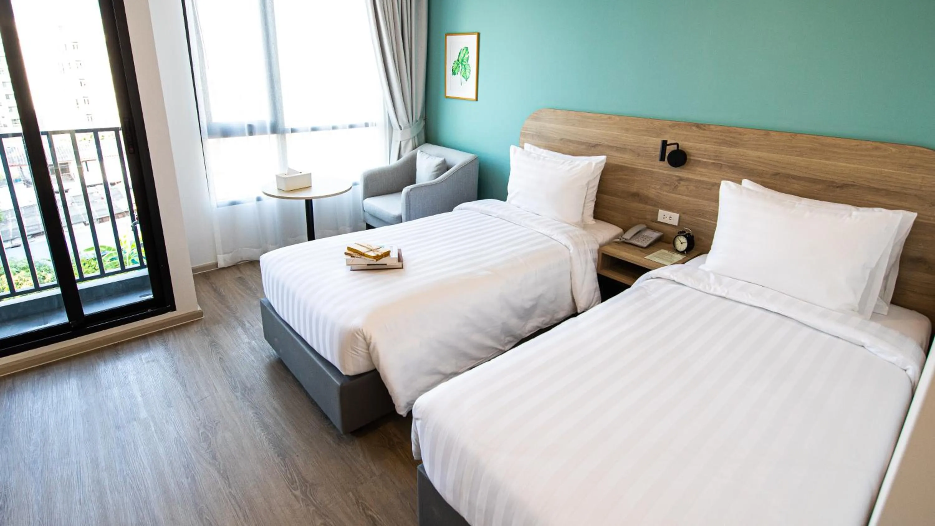 Bedroom, Bed in Wellness Stay & Hotel Sukhumvit 107