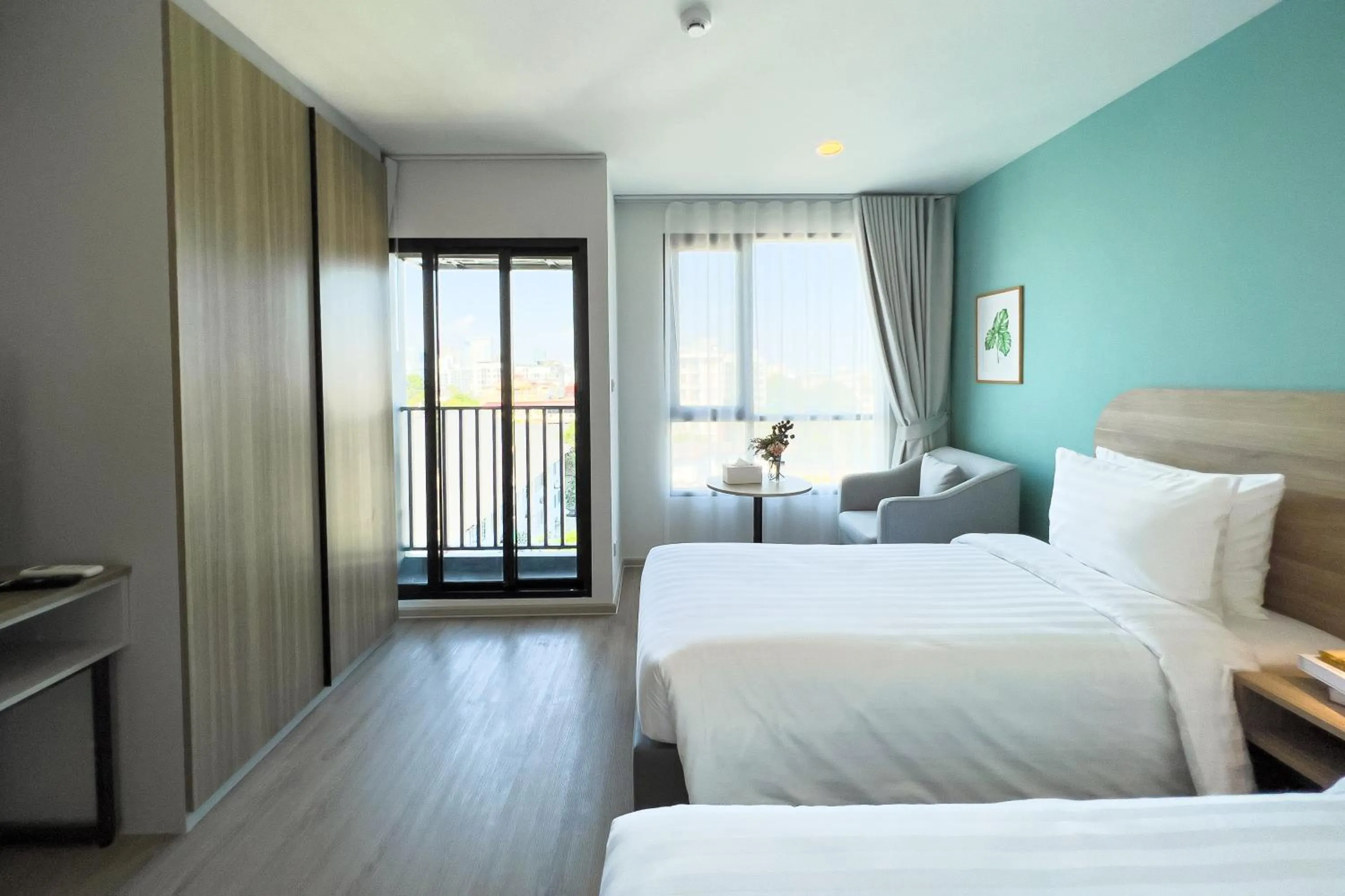 Bedroom, Bed in Wellness Stay & Hotel Sukhumvit 107