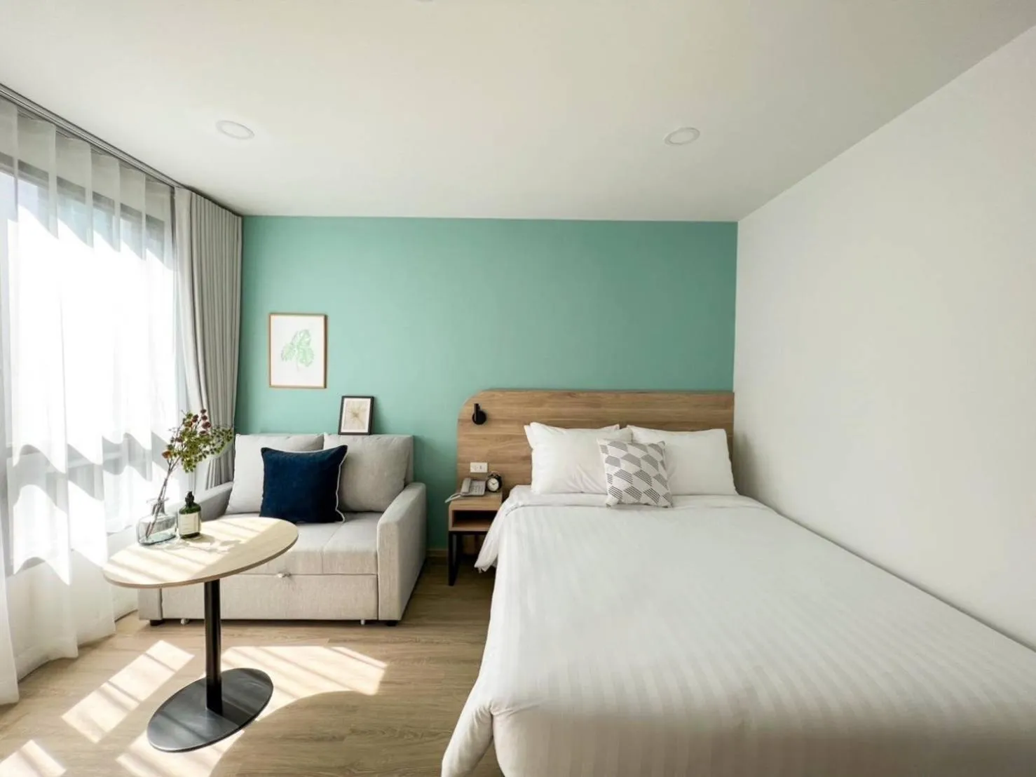 Bed in Wellness Stay & Hotel Sukhumvit 107