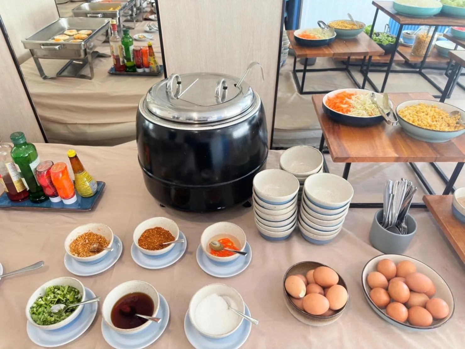 Buffet breakfast in Wellness Stay & Hotel Sukhumvit 107