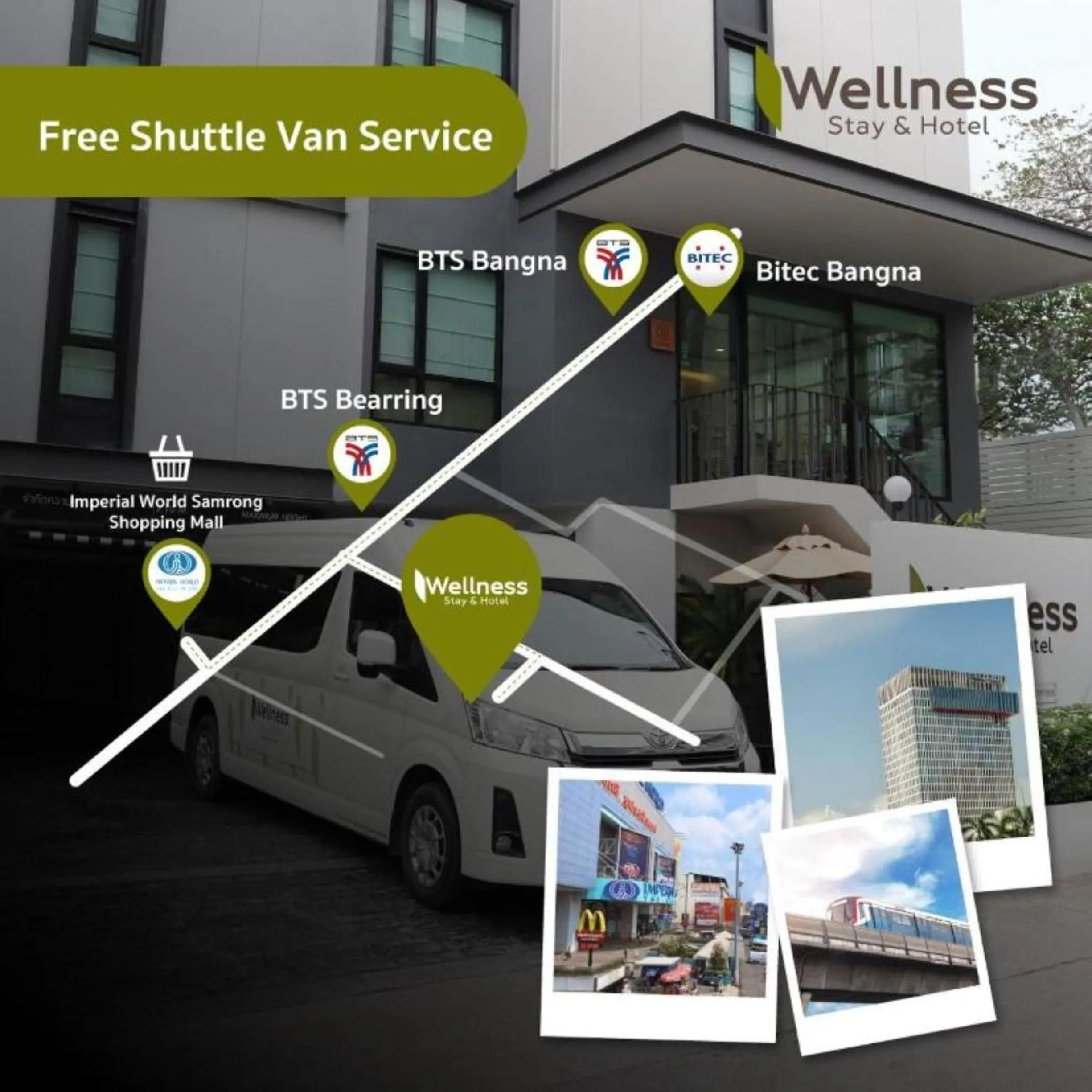 shuttle in Wellness Stay & Hotel Sukhumvit 107