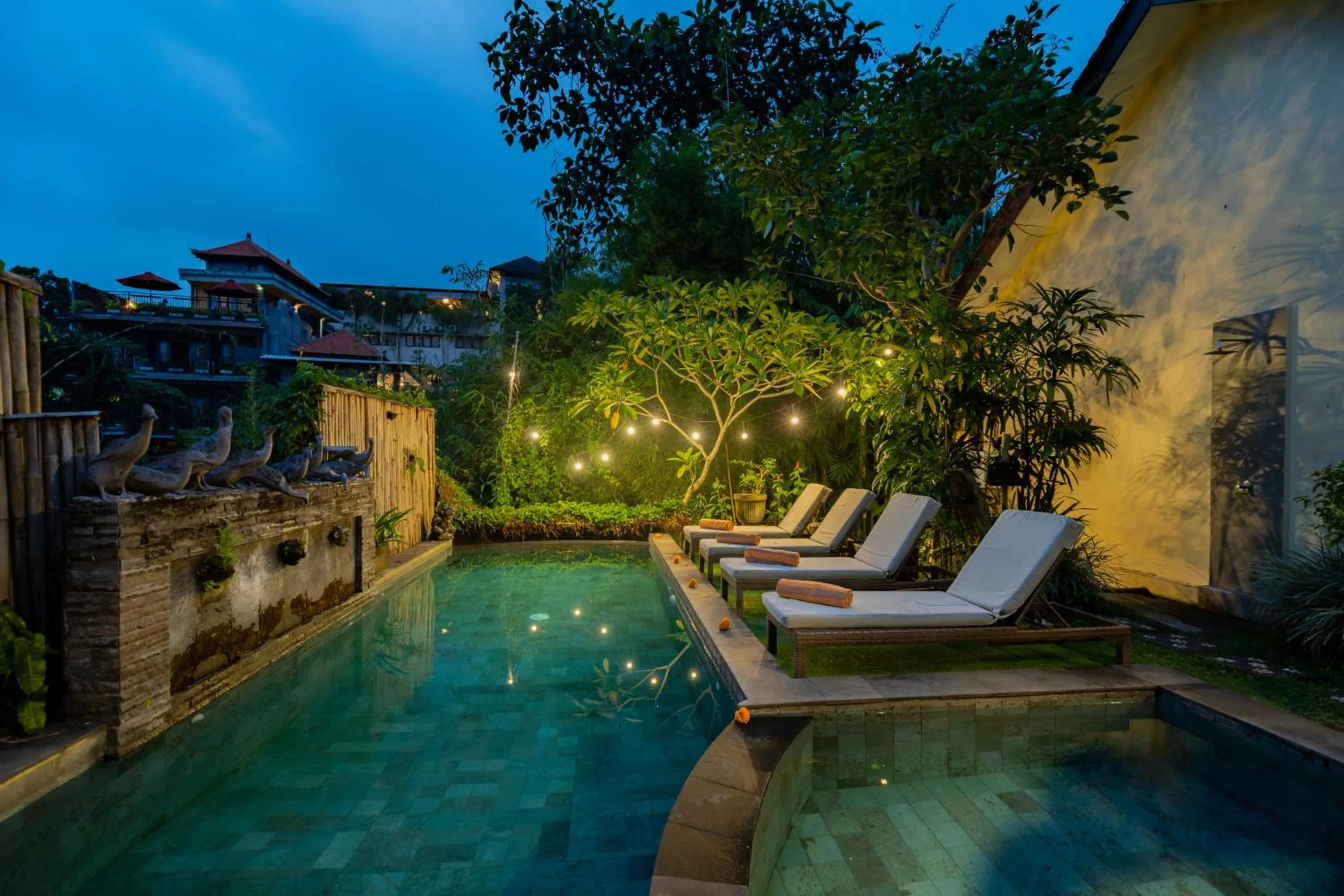 Pool view in Desak Putu Putra Hidden