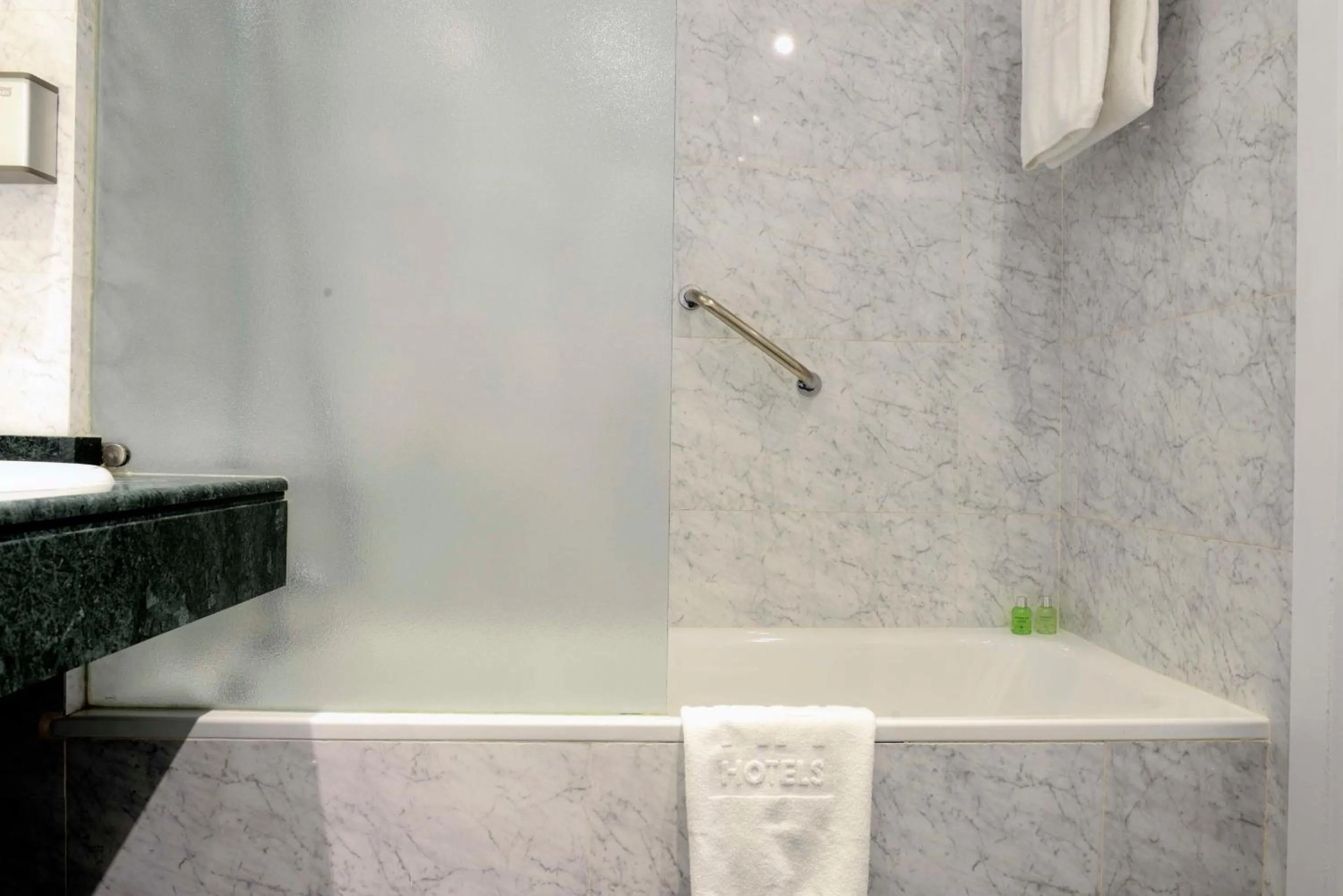 Bathroom in NH Collection Villa de Bilbao