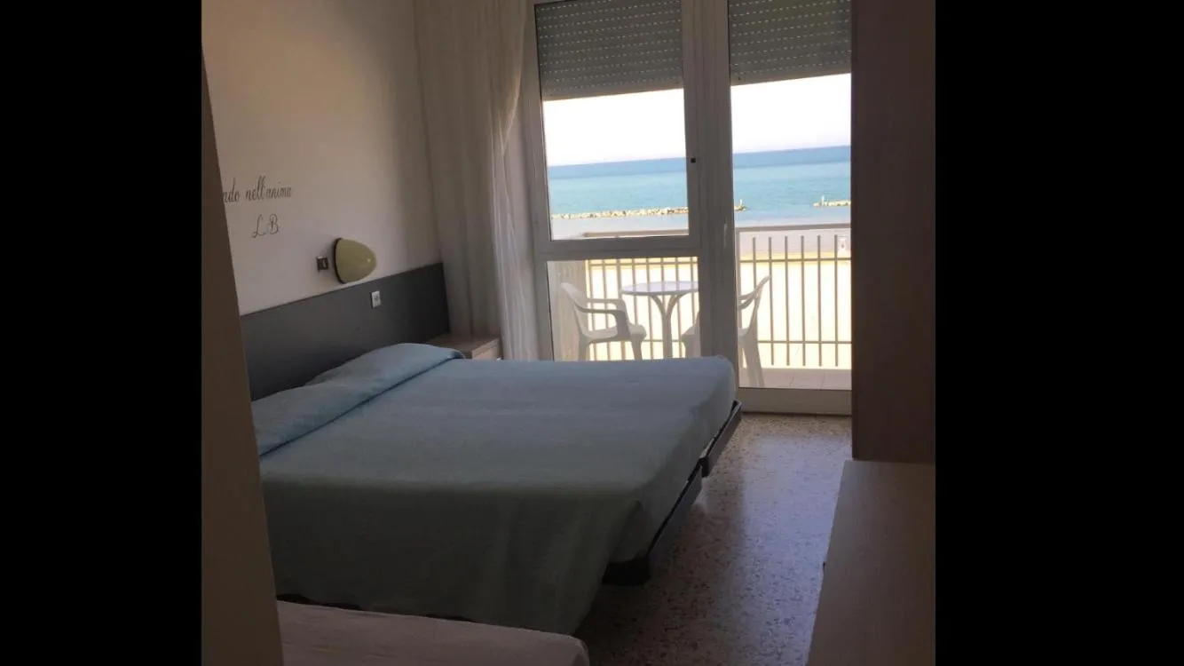 Sea view, Bed in Hotel Mareblu