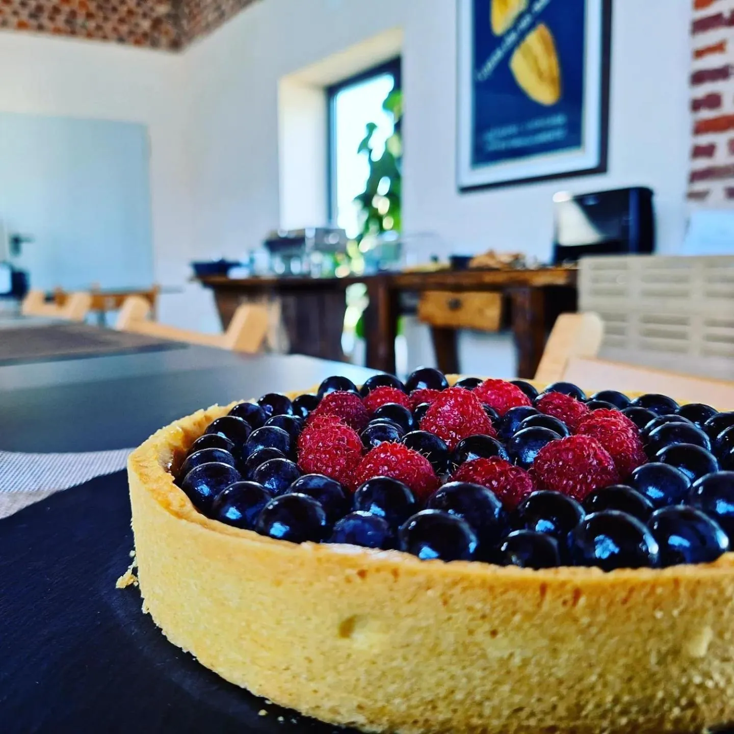 Italian breakfast in Cascina Mora Bassa