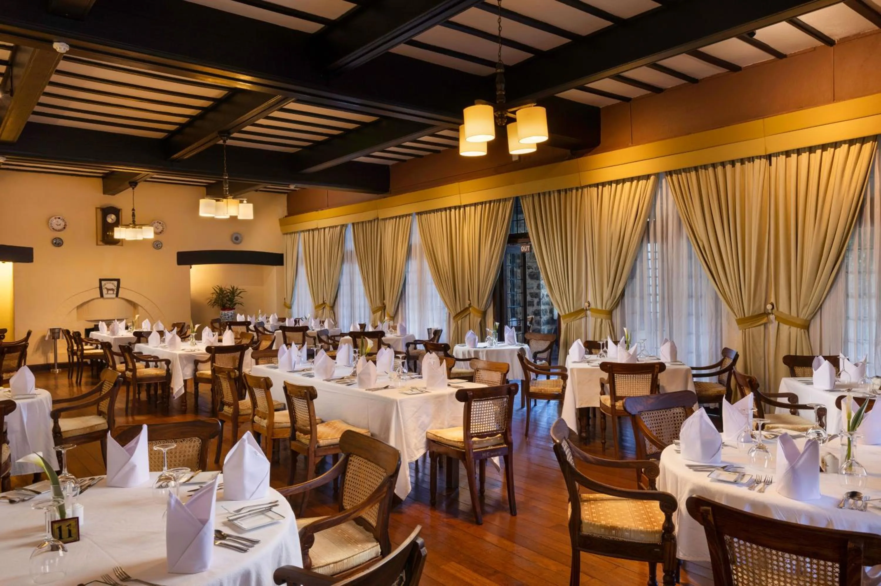 Restaurant/places to eat in The Hill Club