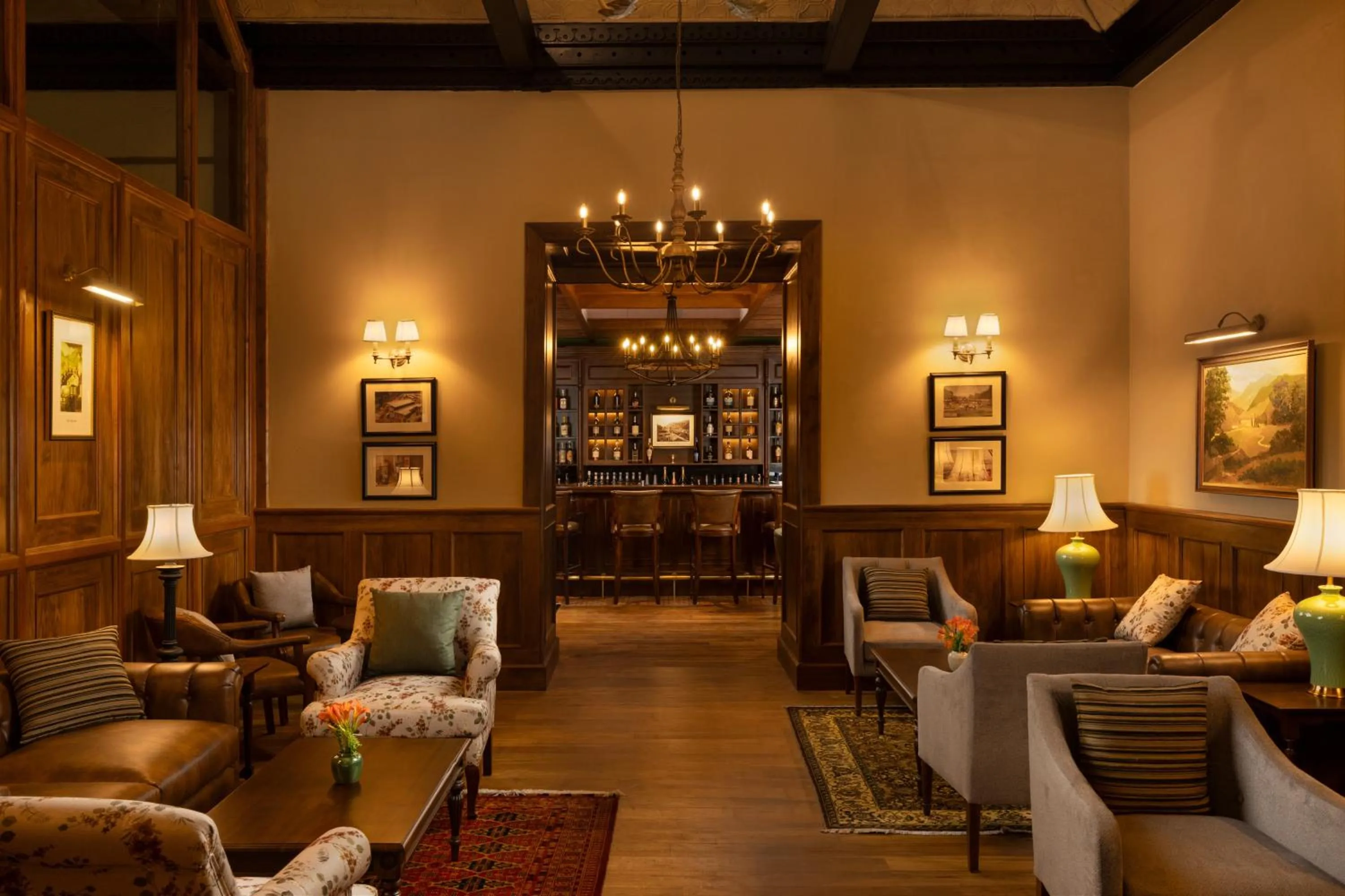 Lounge or bar in The Hill Club