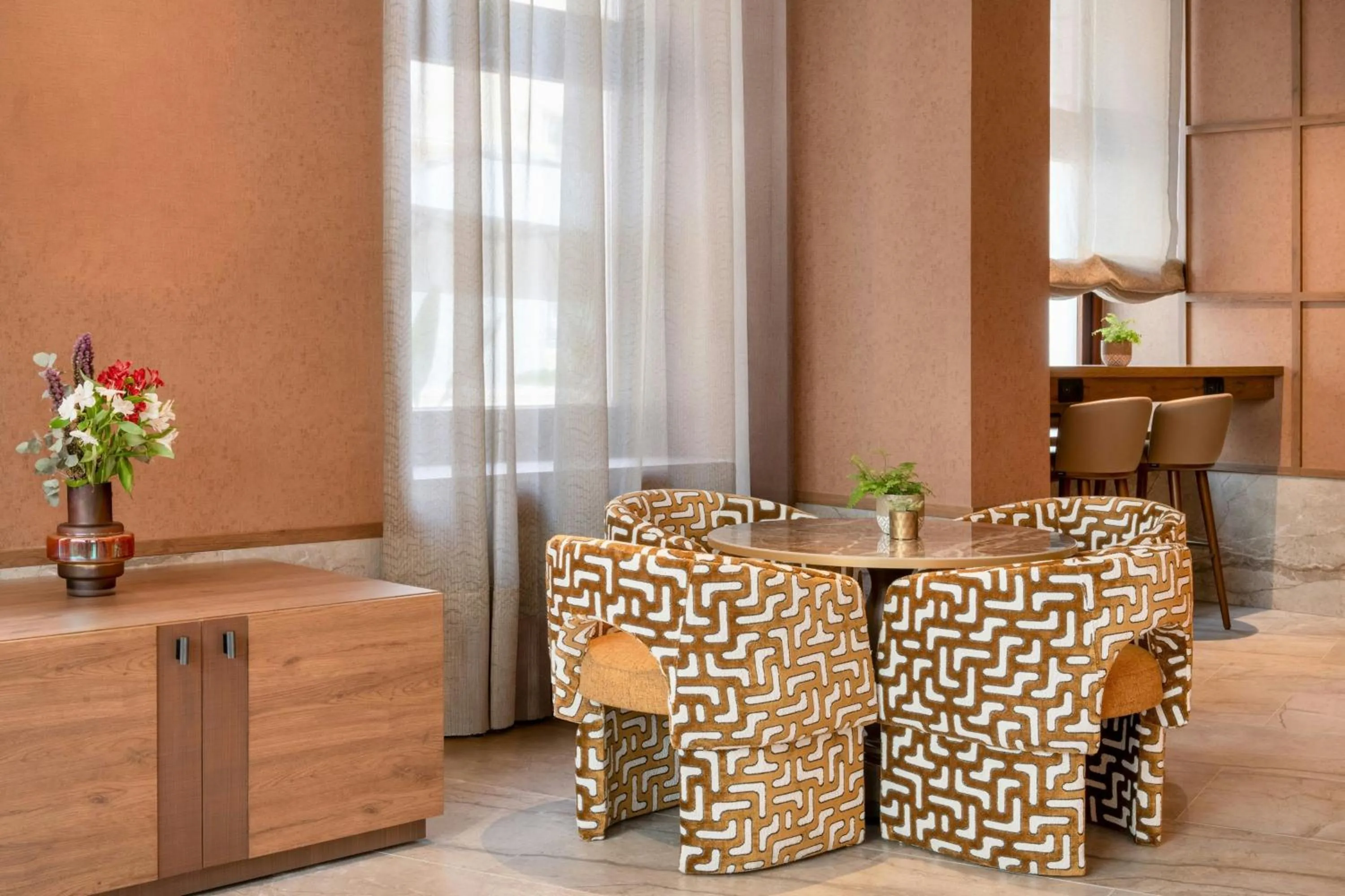 Lounge or bar in AC Hotel by Marriott Cartagena