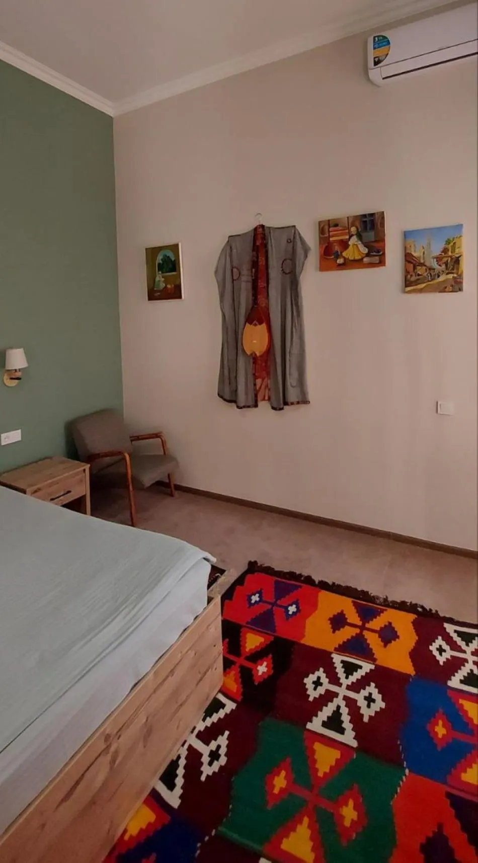 Decorative detail, Bed in MUSAVVIR