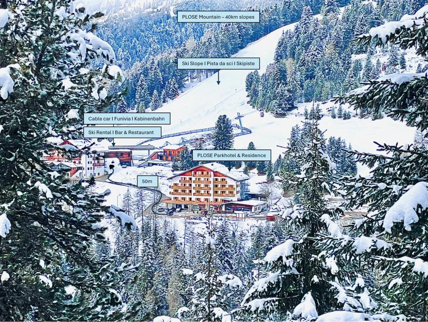 Property building in PLOSE Parkhotel & Residence