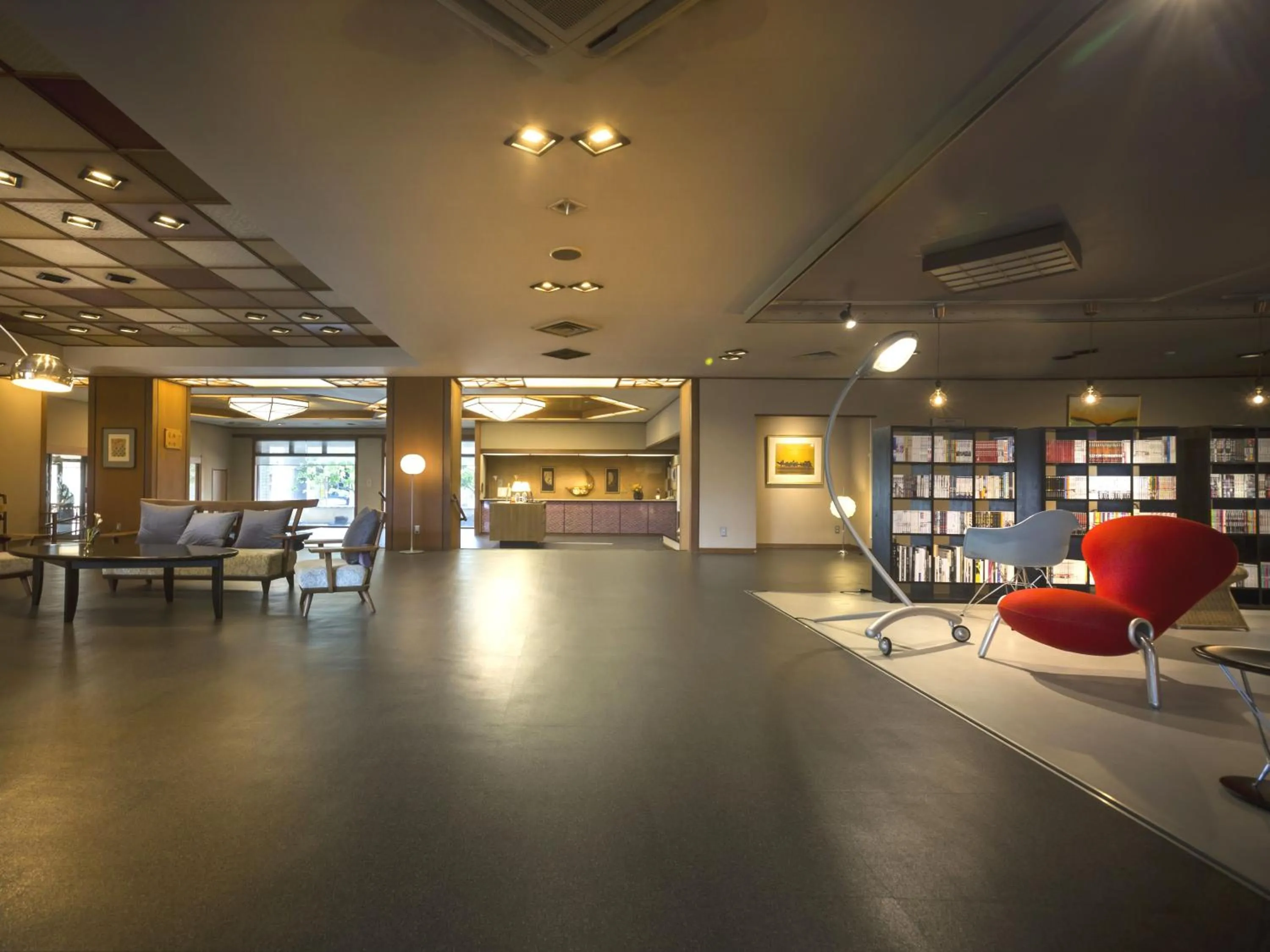 Lobby or reception in Hotel Yagi
