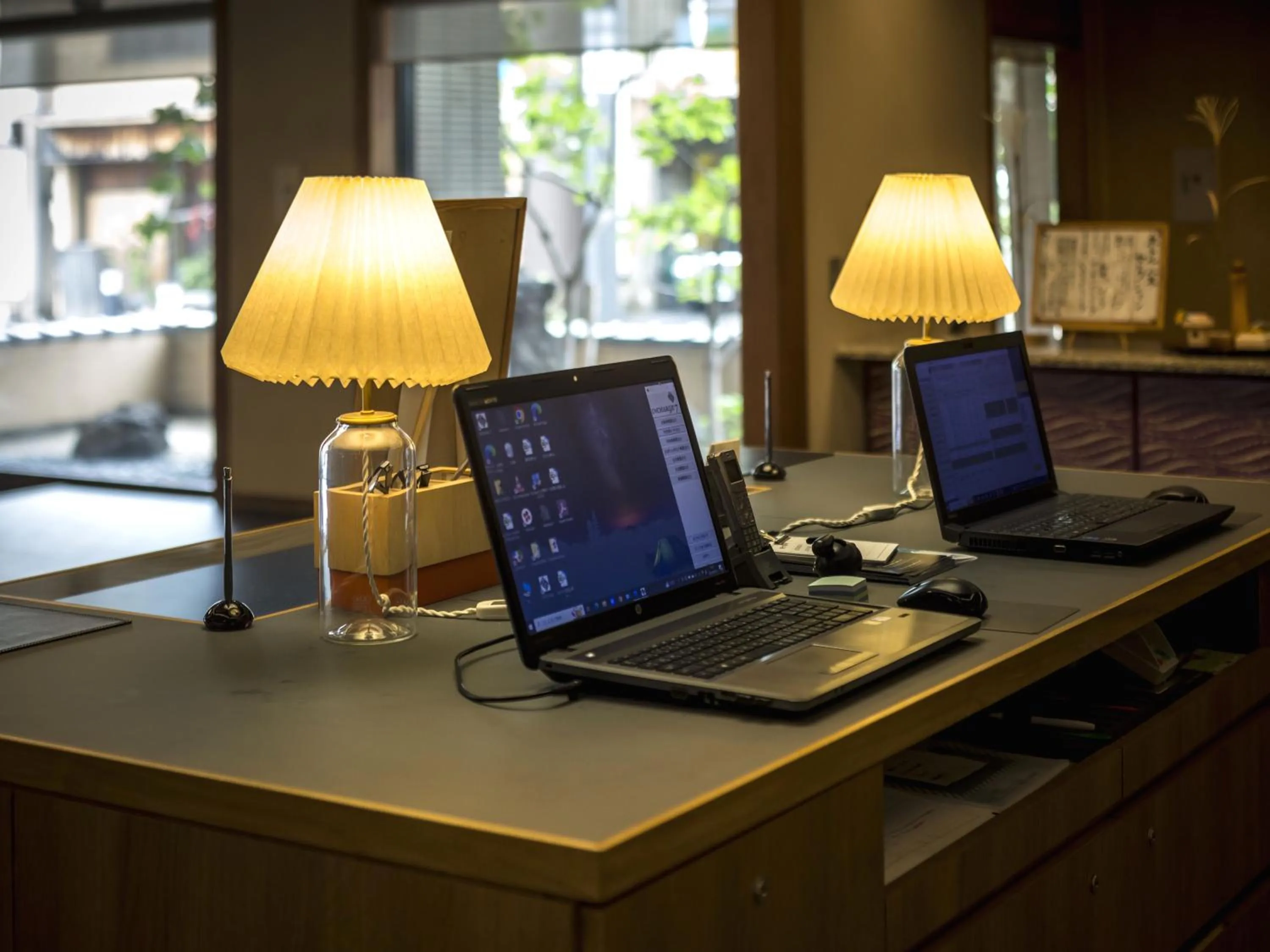 Lobby or reception in Hotel Yagi