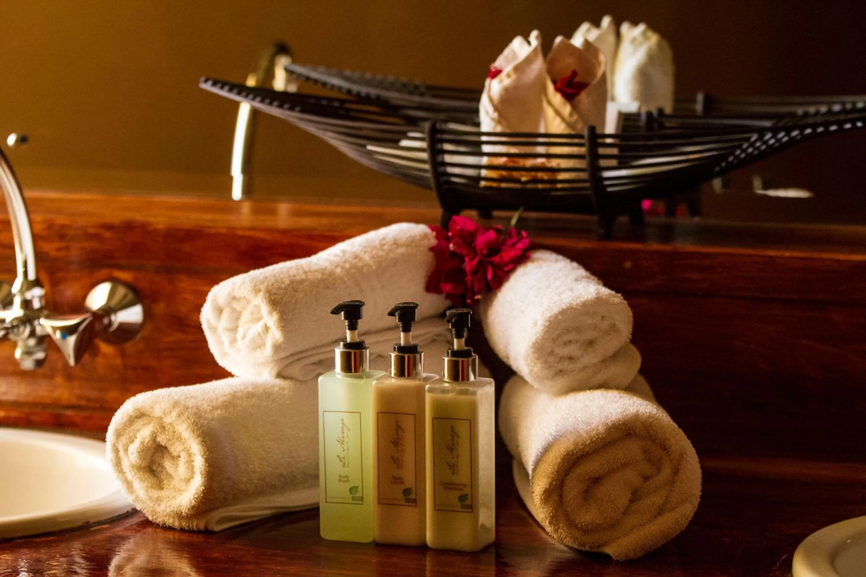 Bathroom in Le Mirage Resort & Spa