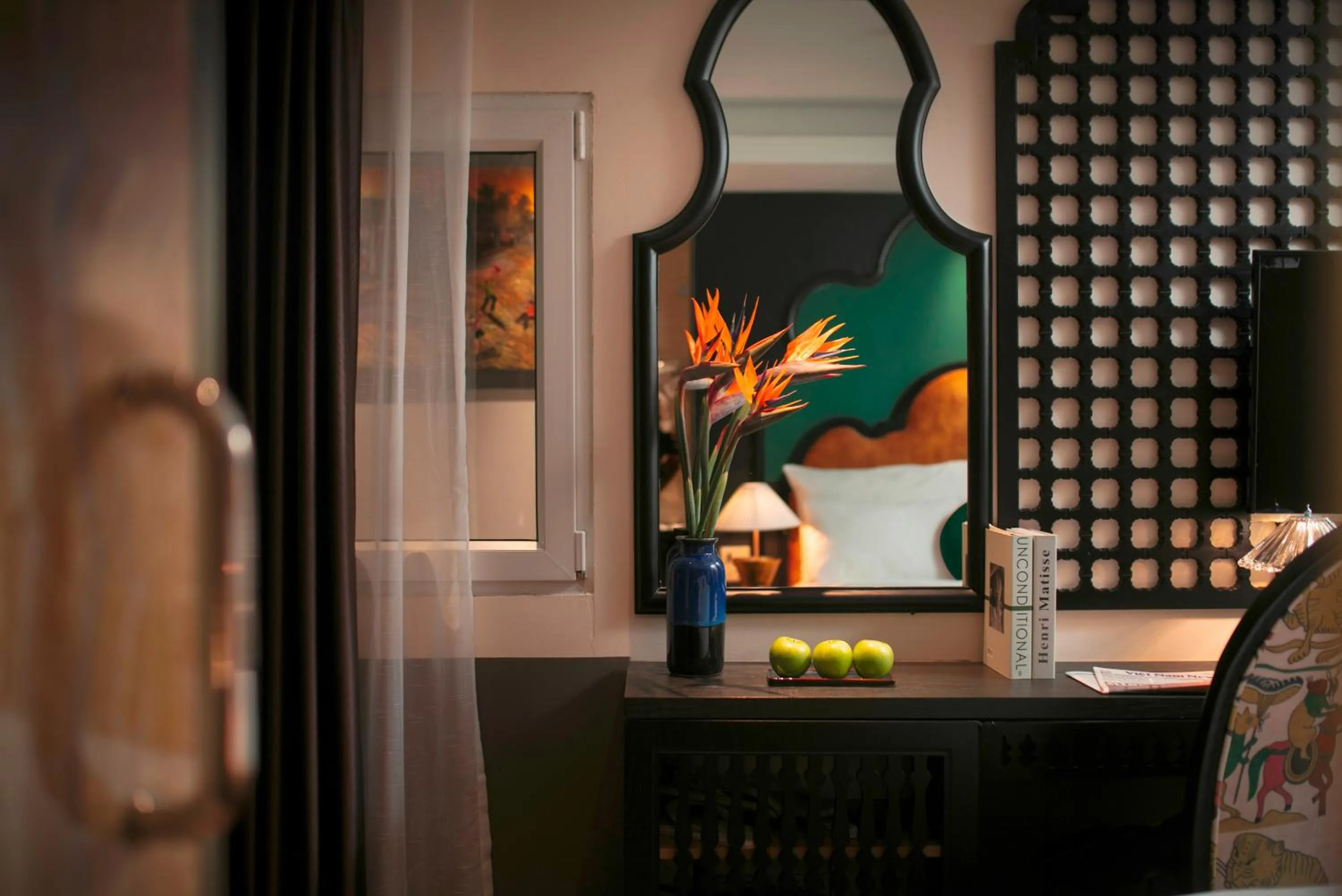 Decorative detail in Hanoi Center Silk Classic Hotel & Travel