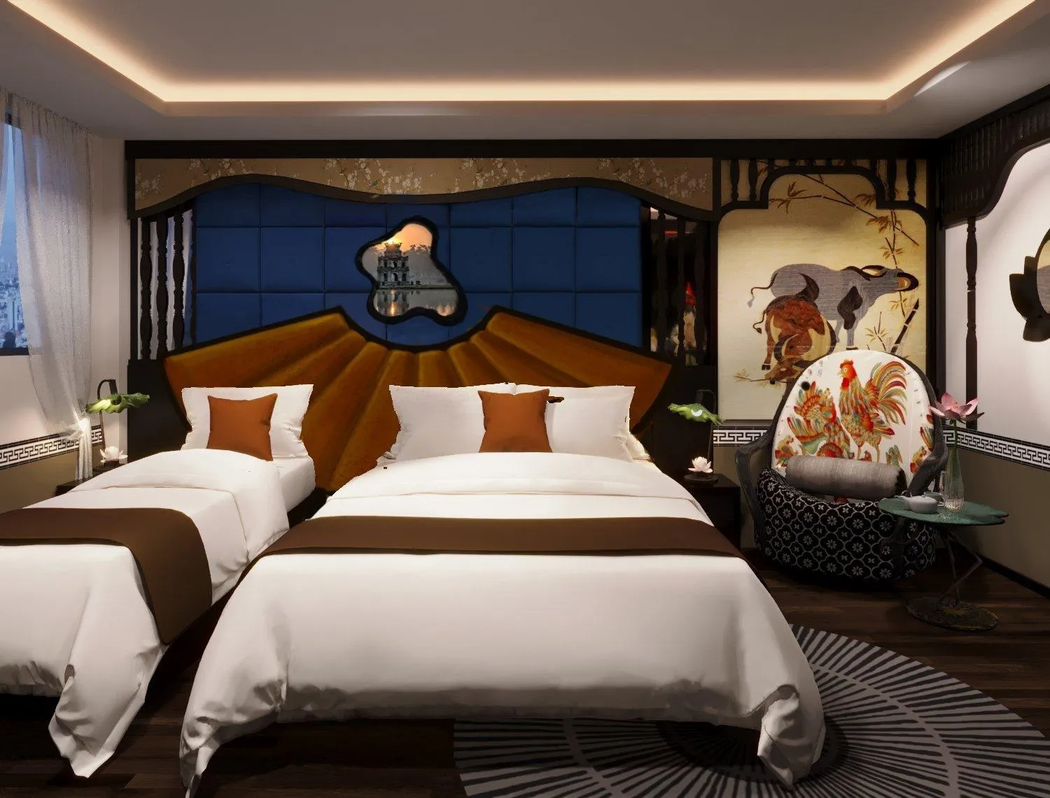 Bed in Hanoi Center Silk Classic Hotel & Travel