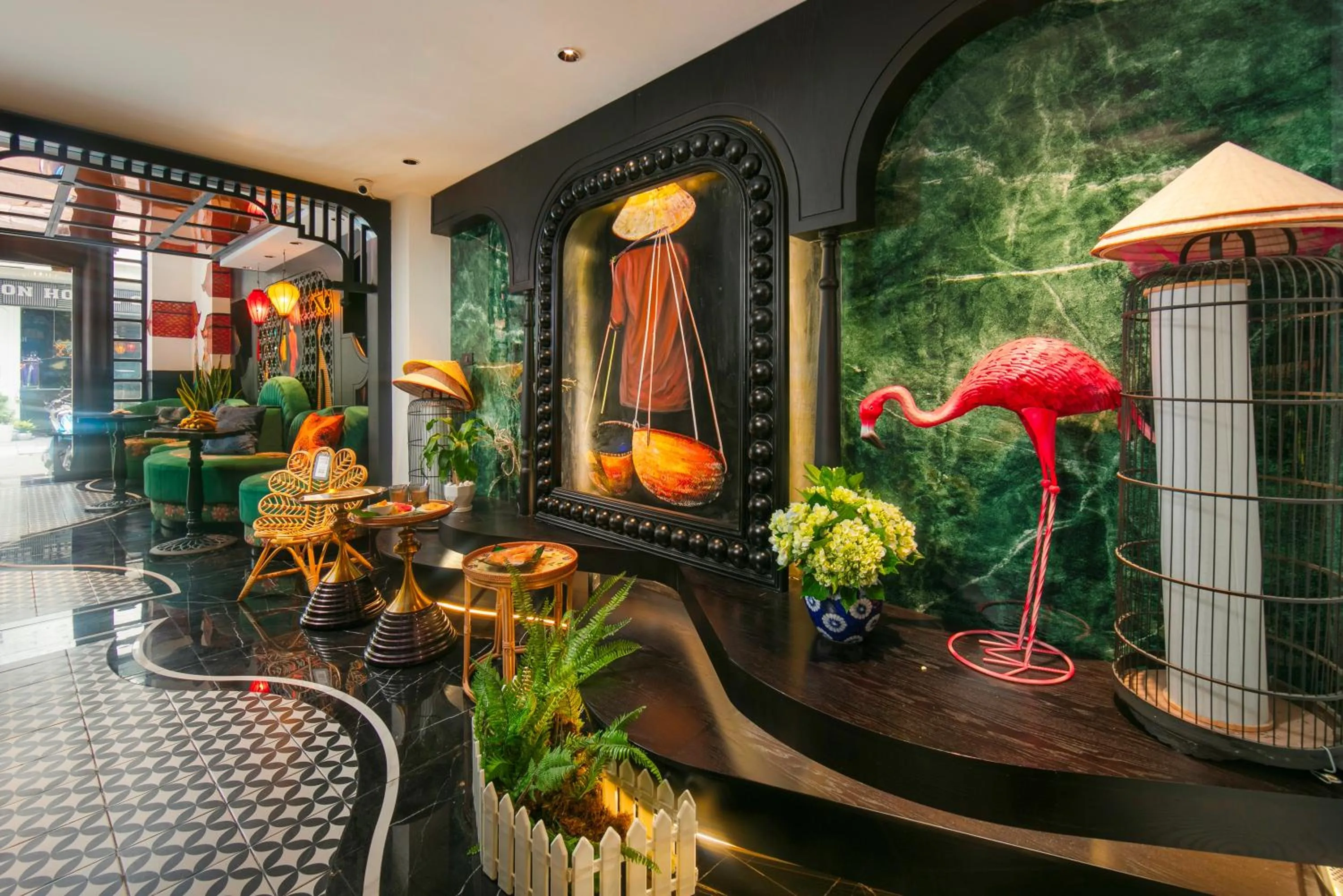 Lobby or reception in Hanoi Center Silk Classic Hotel & Travel