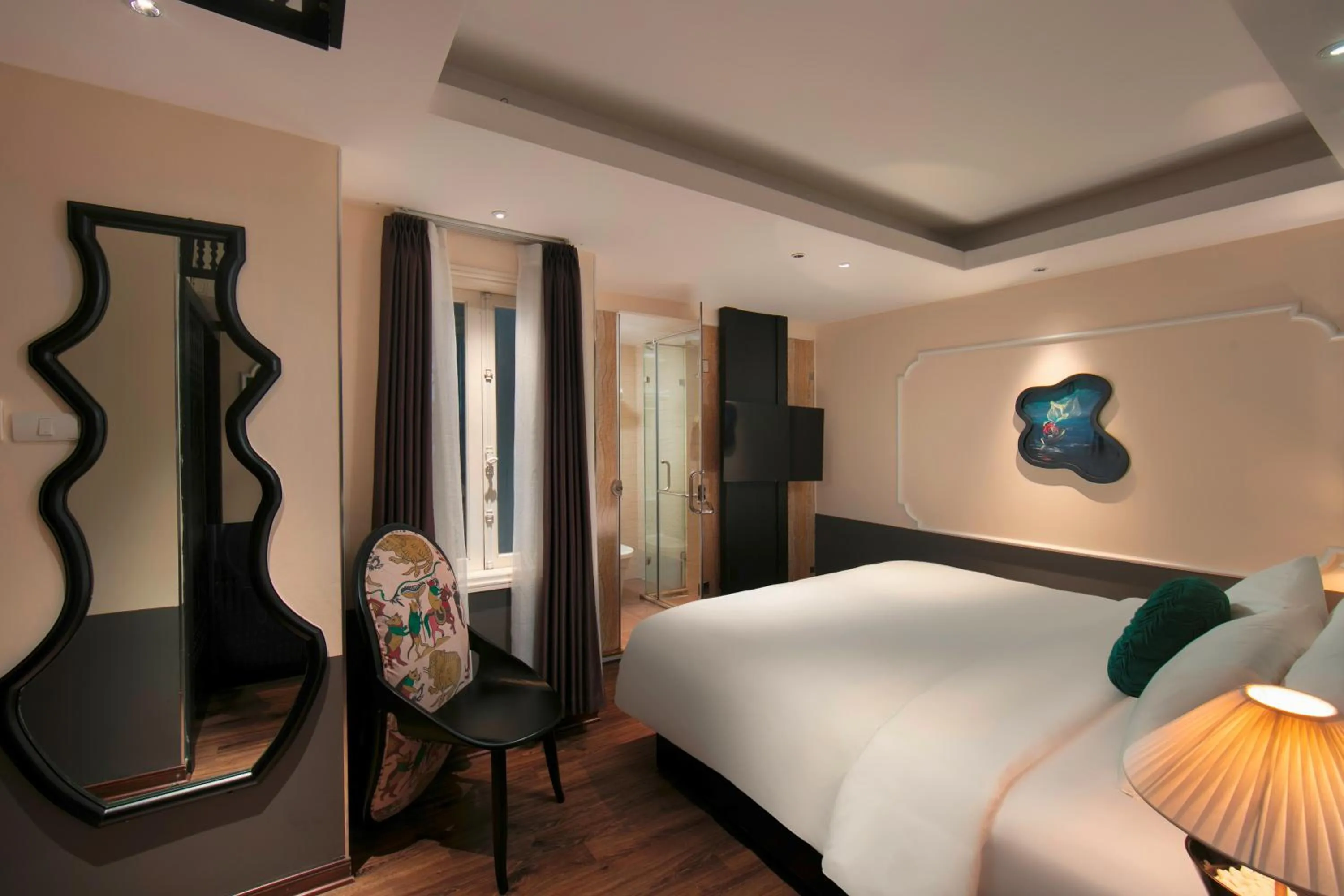 Bed in Hanoi Center Silk Classic Hotel & Travel