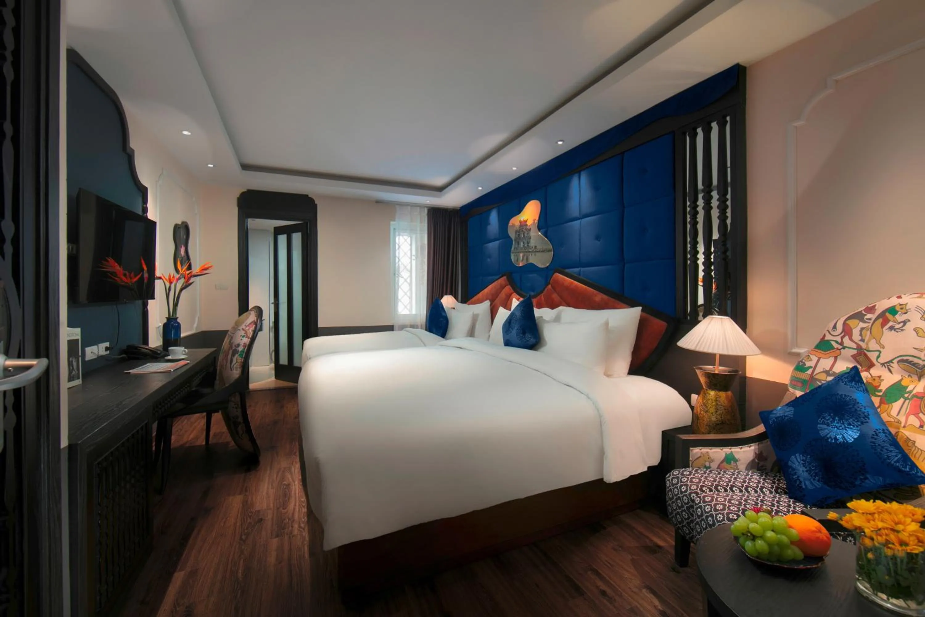 Bed in Hanoi Center Silk Classic Hotel & Travel