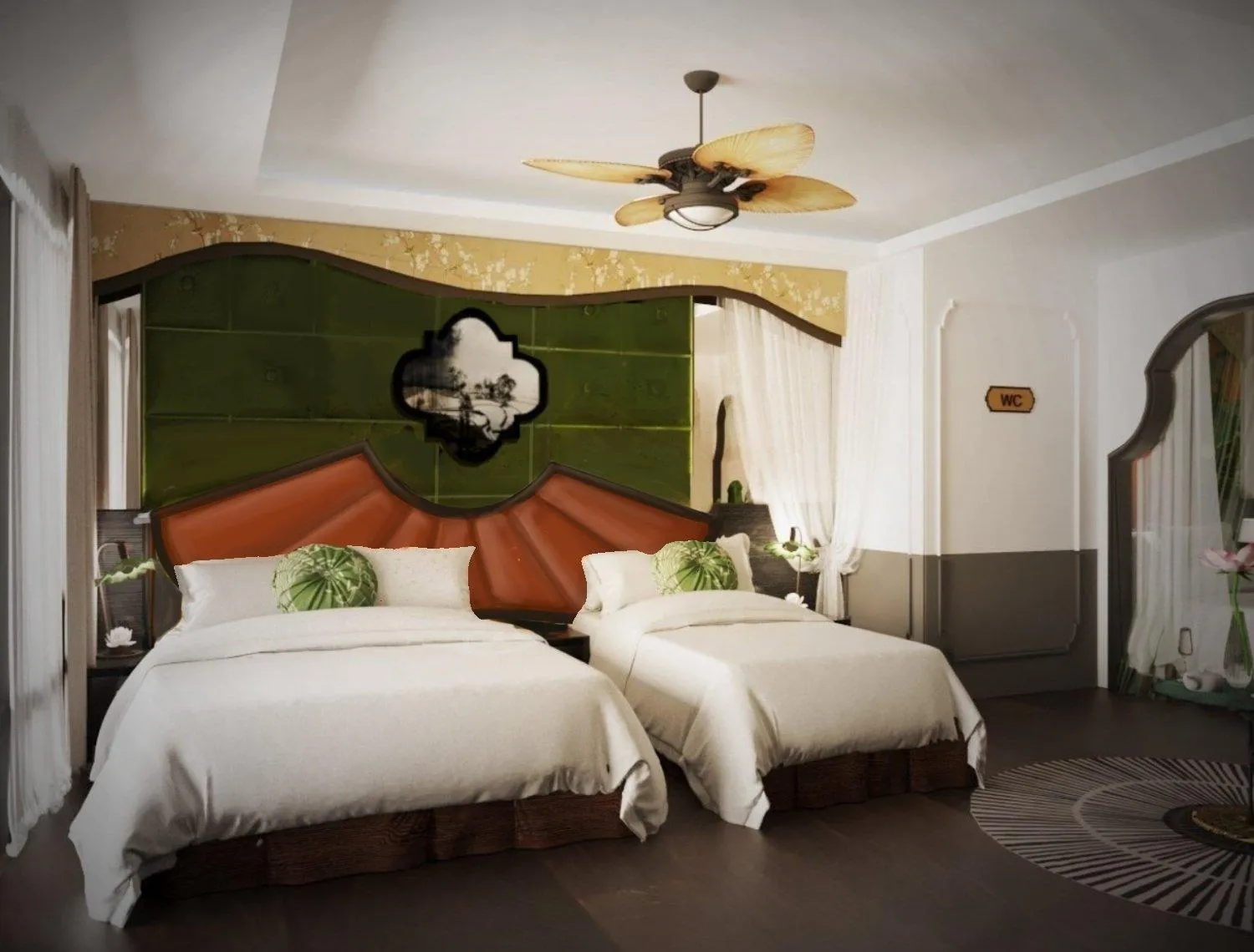 Bed in Hanoi Center Silk Classic Hotel & Travel