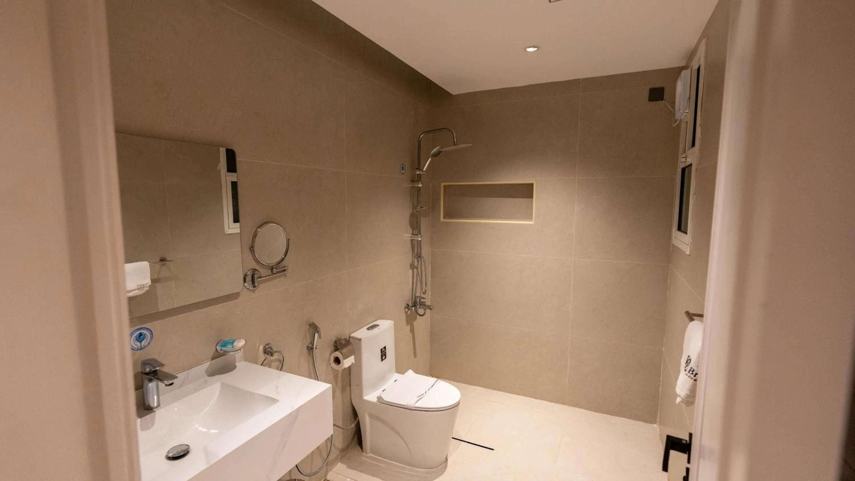 Shower in Brzeen Hotel Riyadh