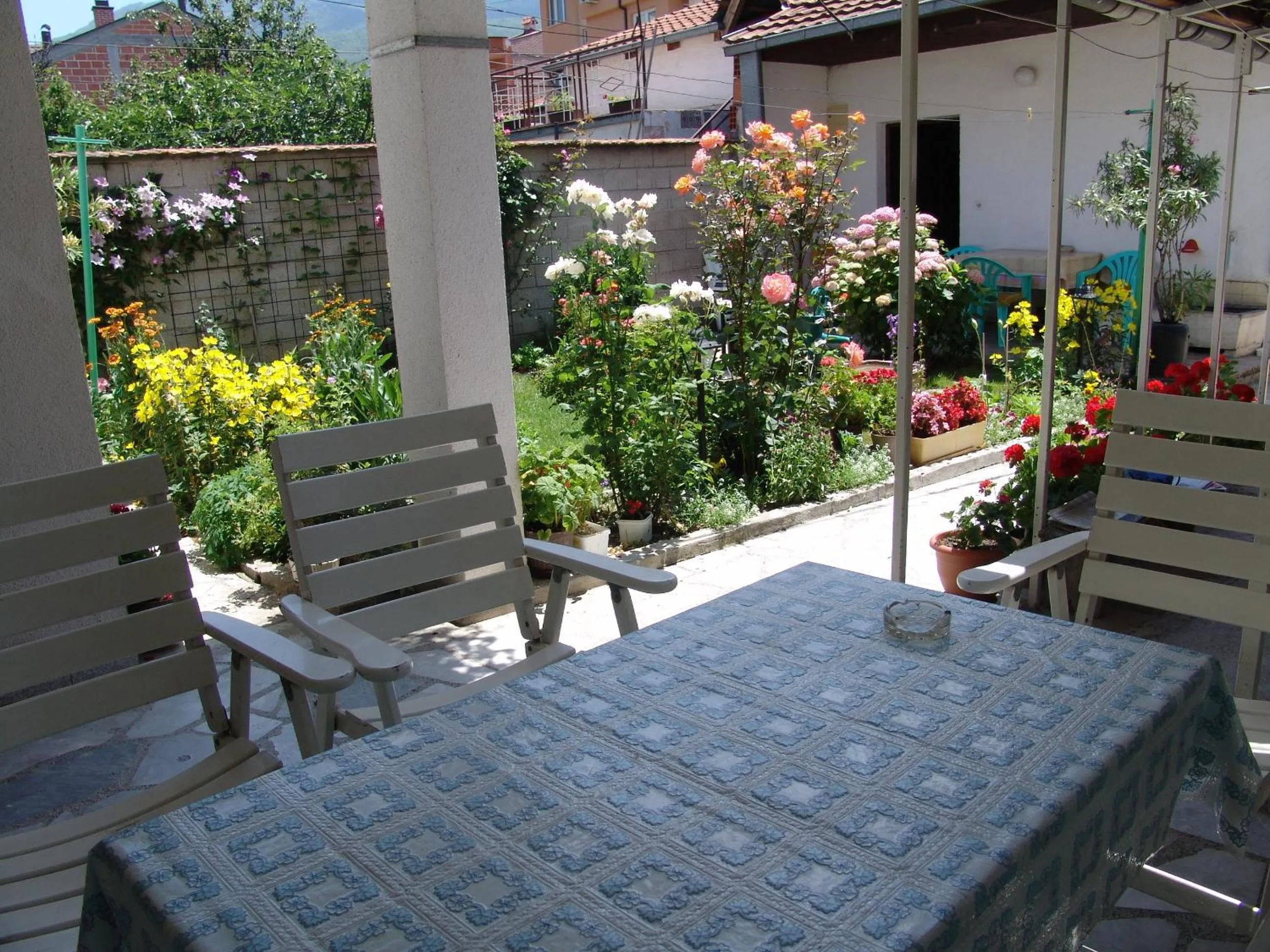 Garden in Bogdanoski Studios & Guest Rooms