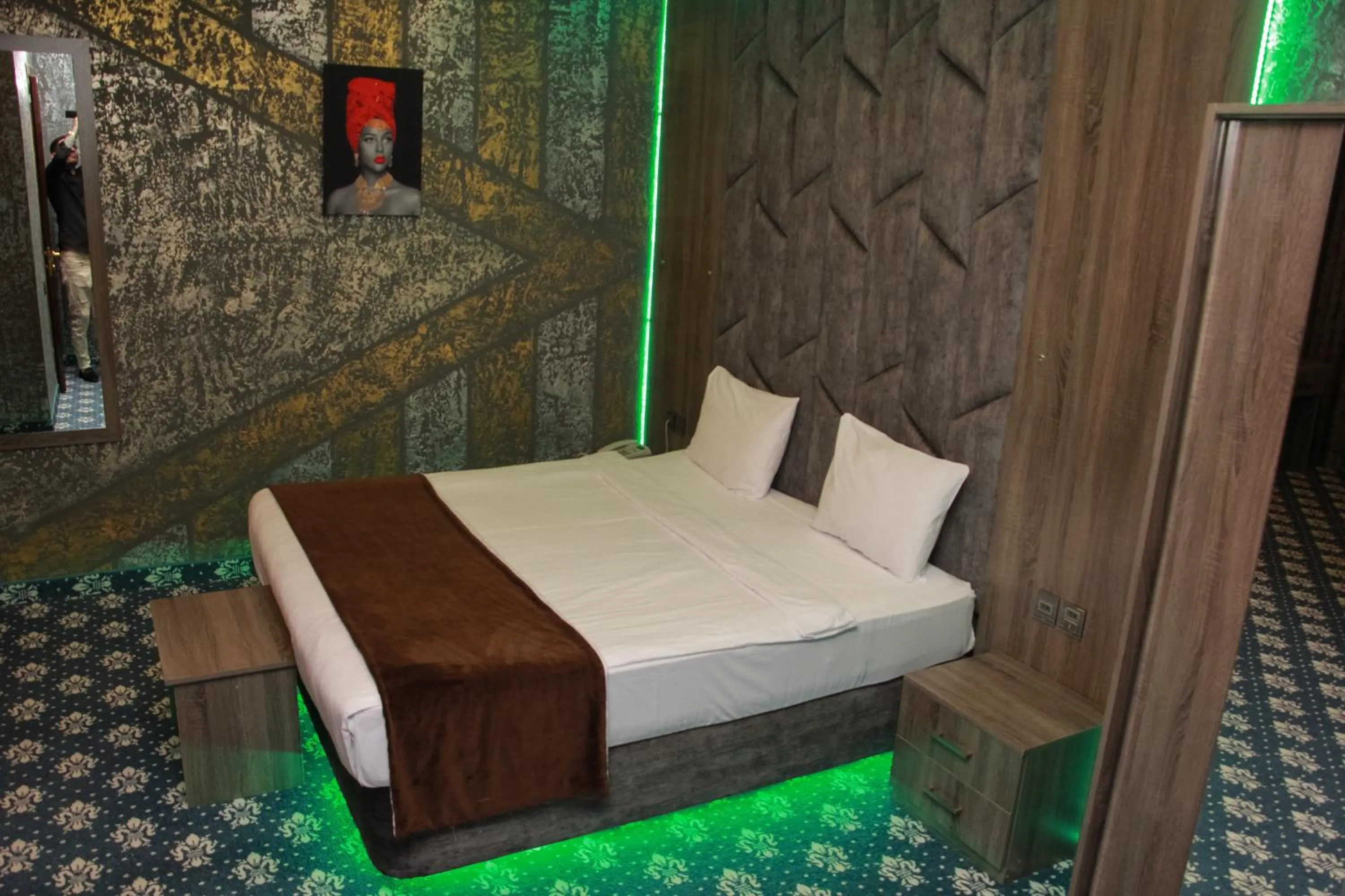 Bed in Anatolia Hotel Baku