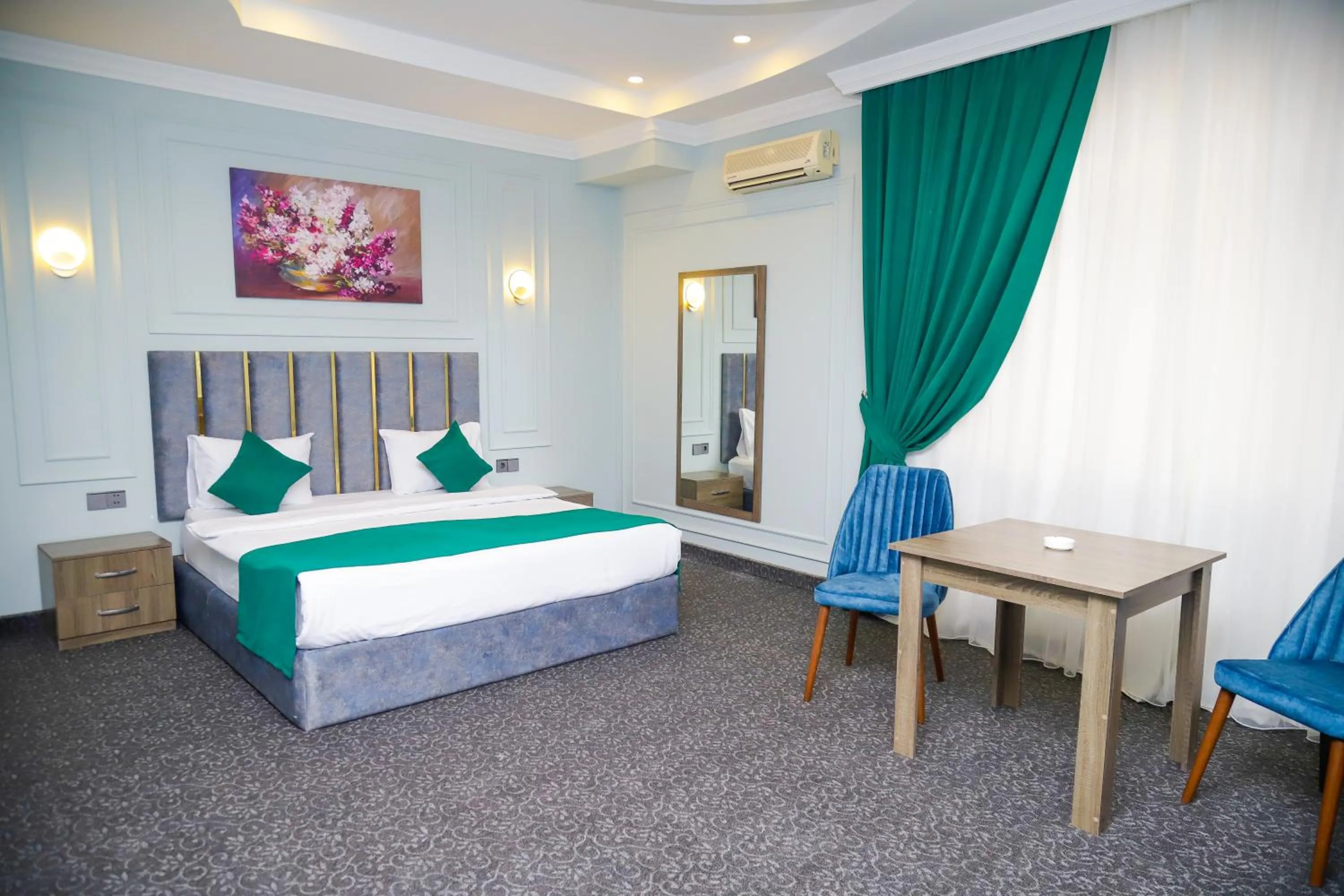 Bed in Anatolia Hotel Baku