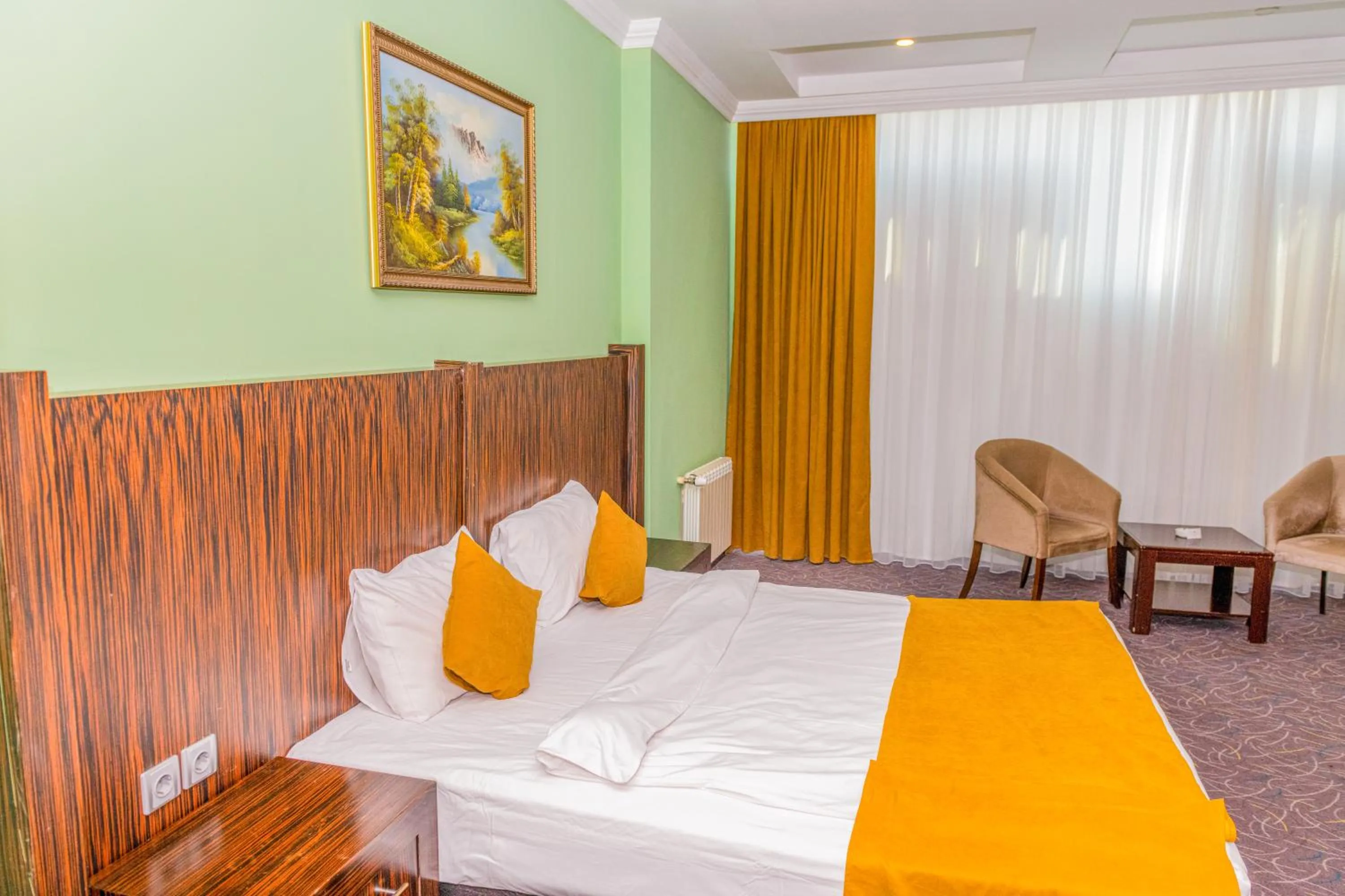 Bed in Anatolia Hotel Baku