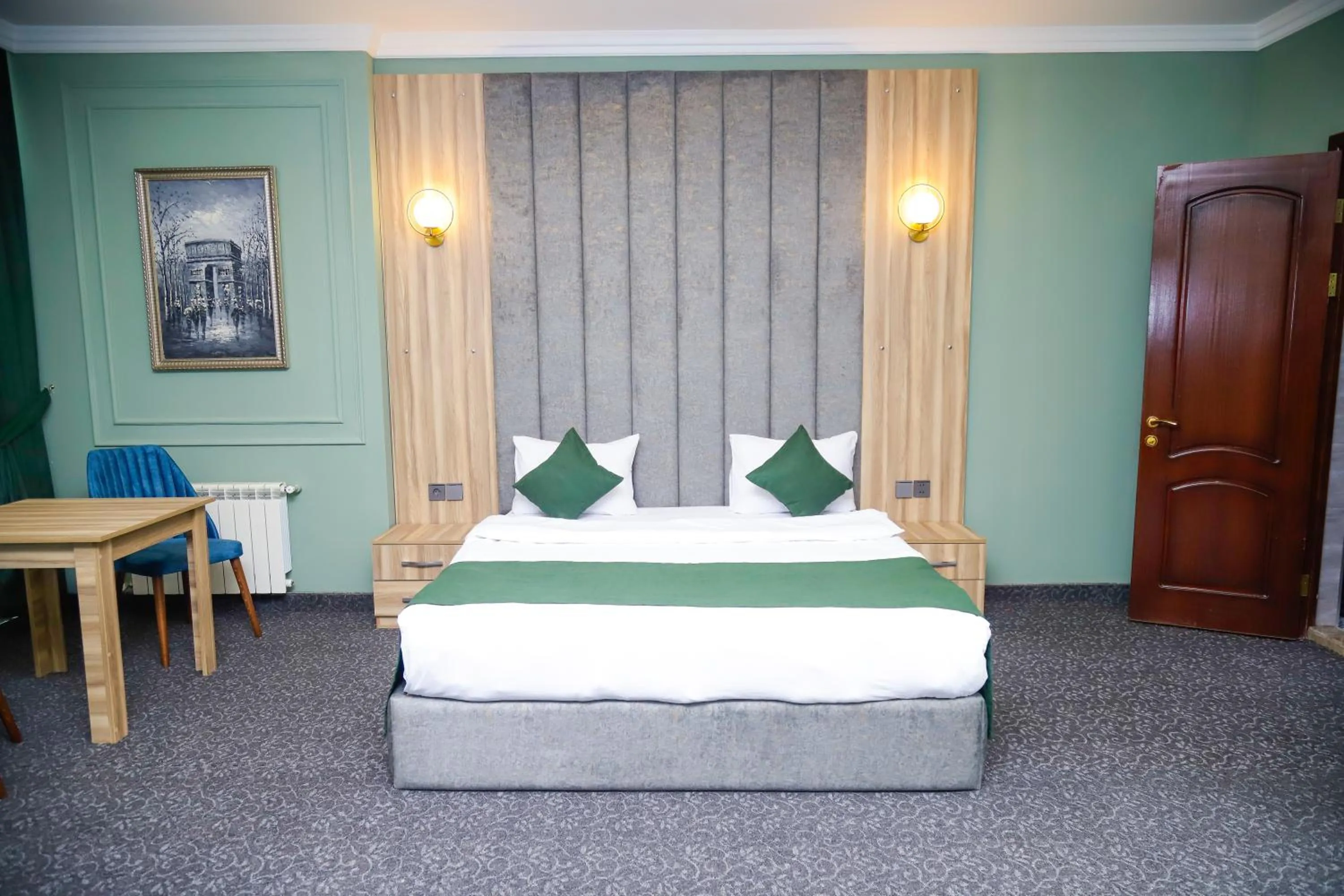 Bed in Anatolia Hotel Baku