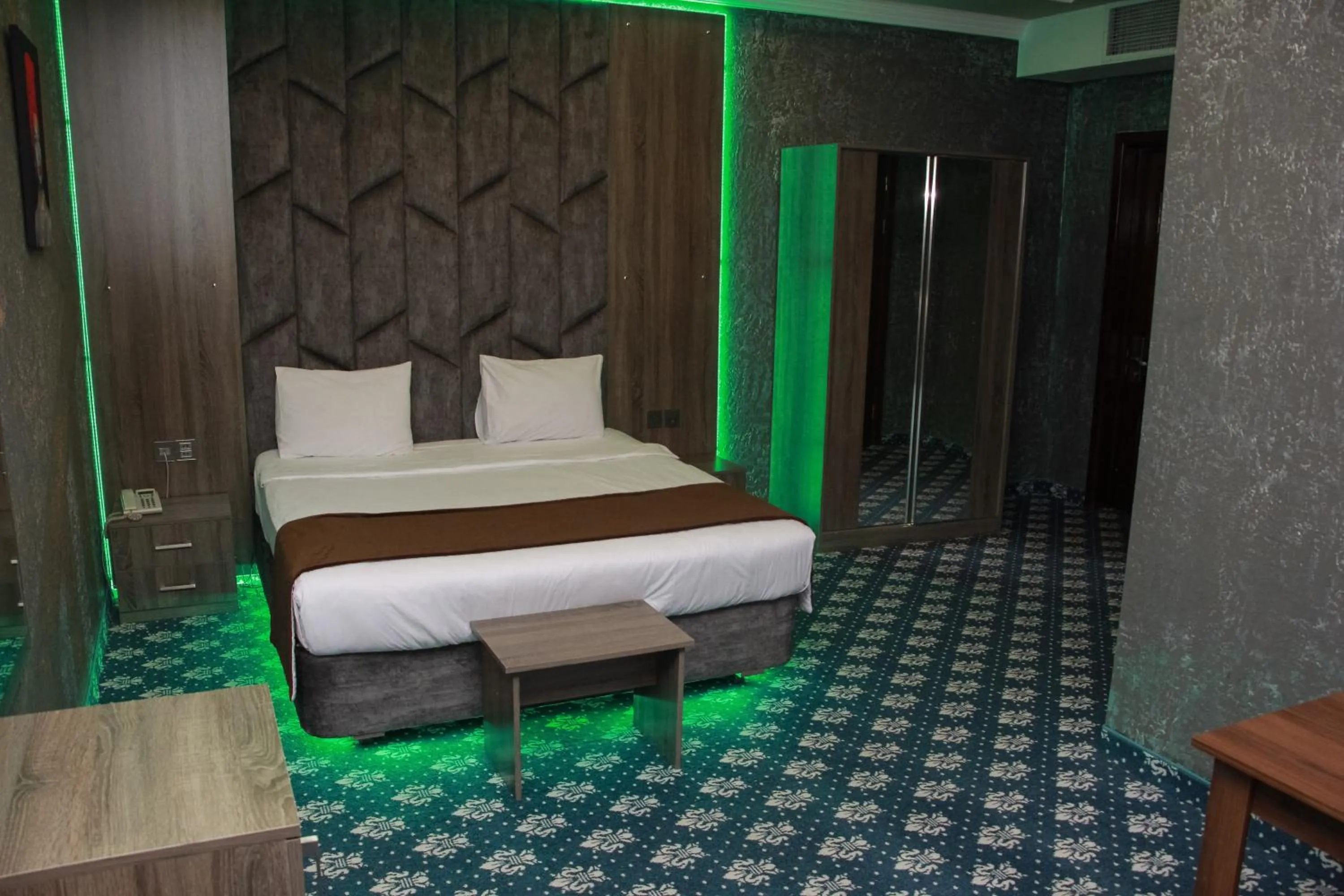 Bed in Anatolia Hotel Baku